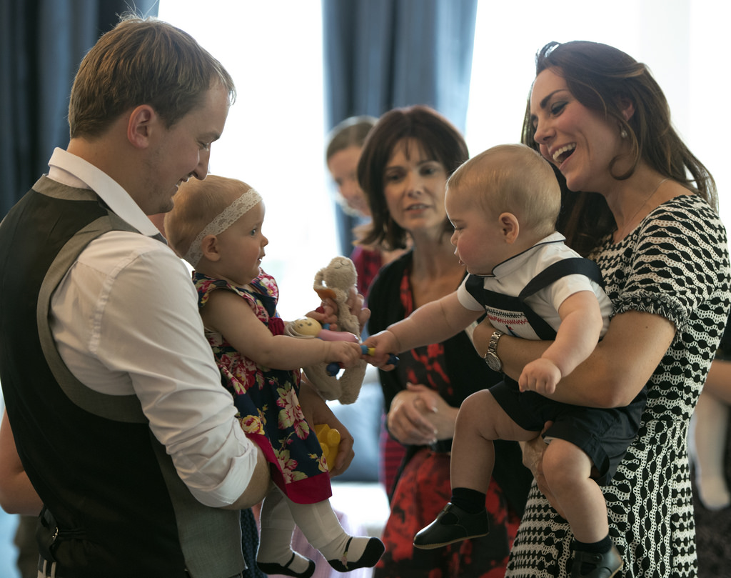 The Prince greeted well-wishers (Getty Images)