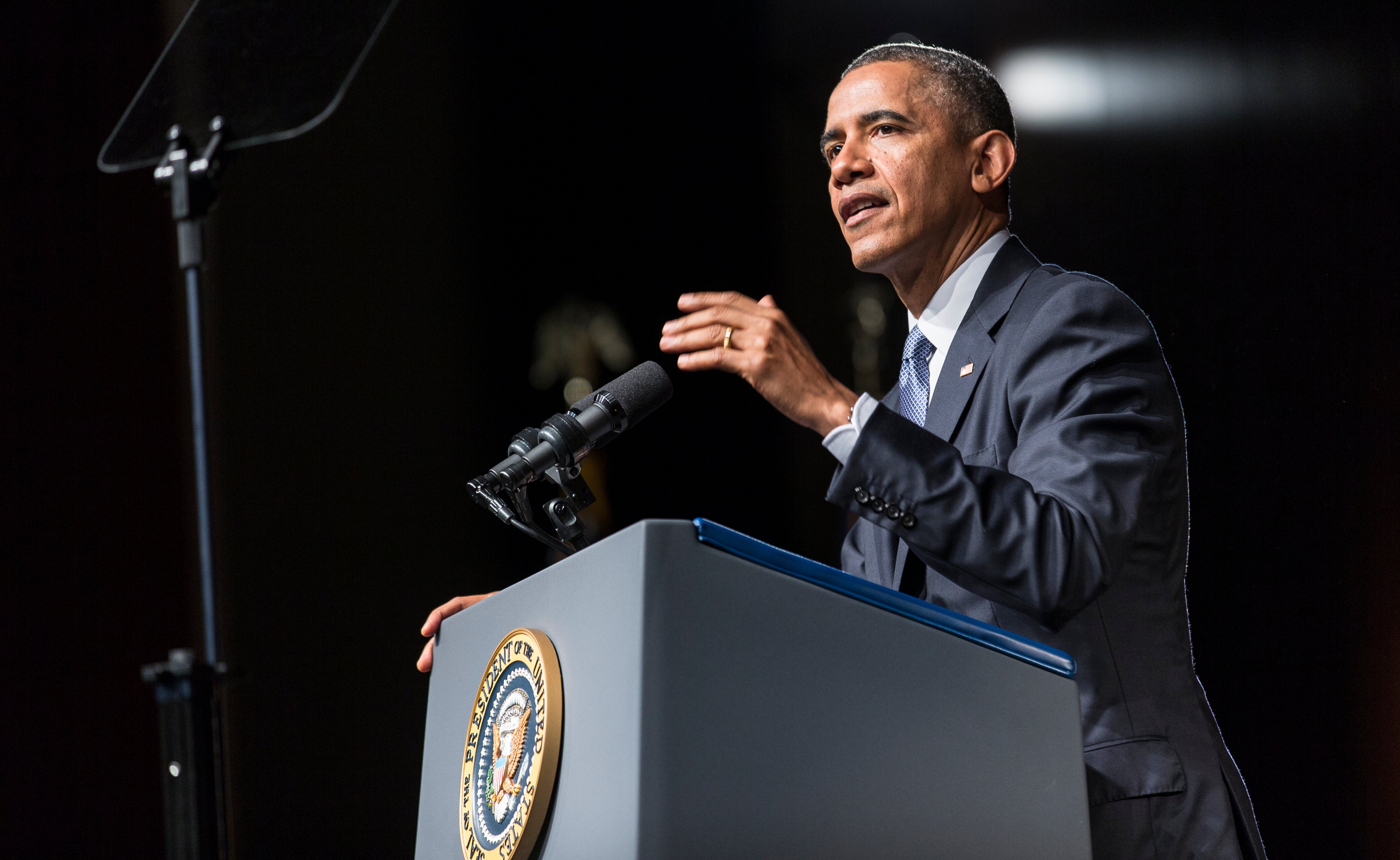 President Barack Obama (Ricardo B. Brazziell—American-Statesman/Getty Images)
