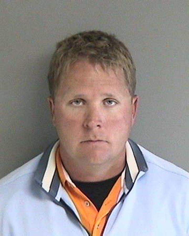 A booking photo of Andrew Nisbet in Dec. 2013. (Livermore Police Department/AP)