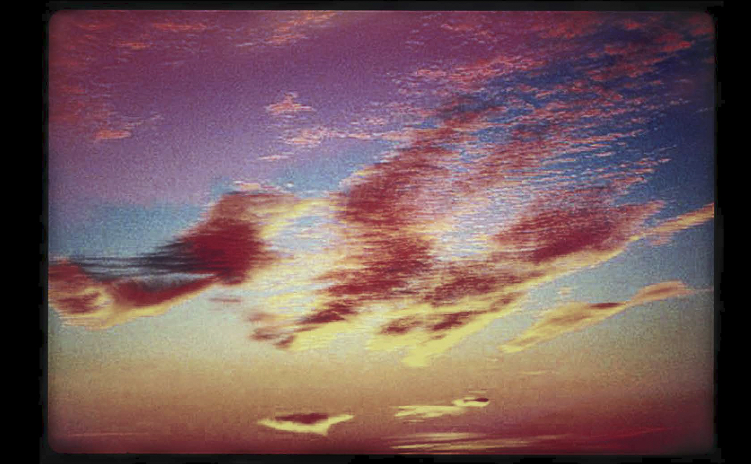 Crystal Distortion, 2009. This is a Cibachrome print made from a Kodachrome transparency. Originally the series was to be called Untergang, meaning descent, decline and destruction. But then I discovered that Kodachrome, the first mass marketed color film - on which this series was shot -  was no longer being produced. Kodachrome was invented by Leopold  Godowsky and Leopold Mannes, and I felt that Crystal Distortion was a more appropriate title.