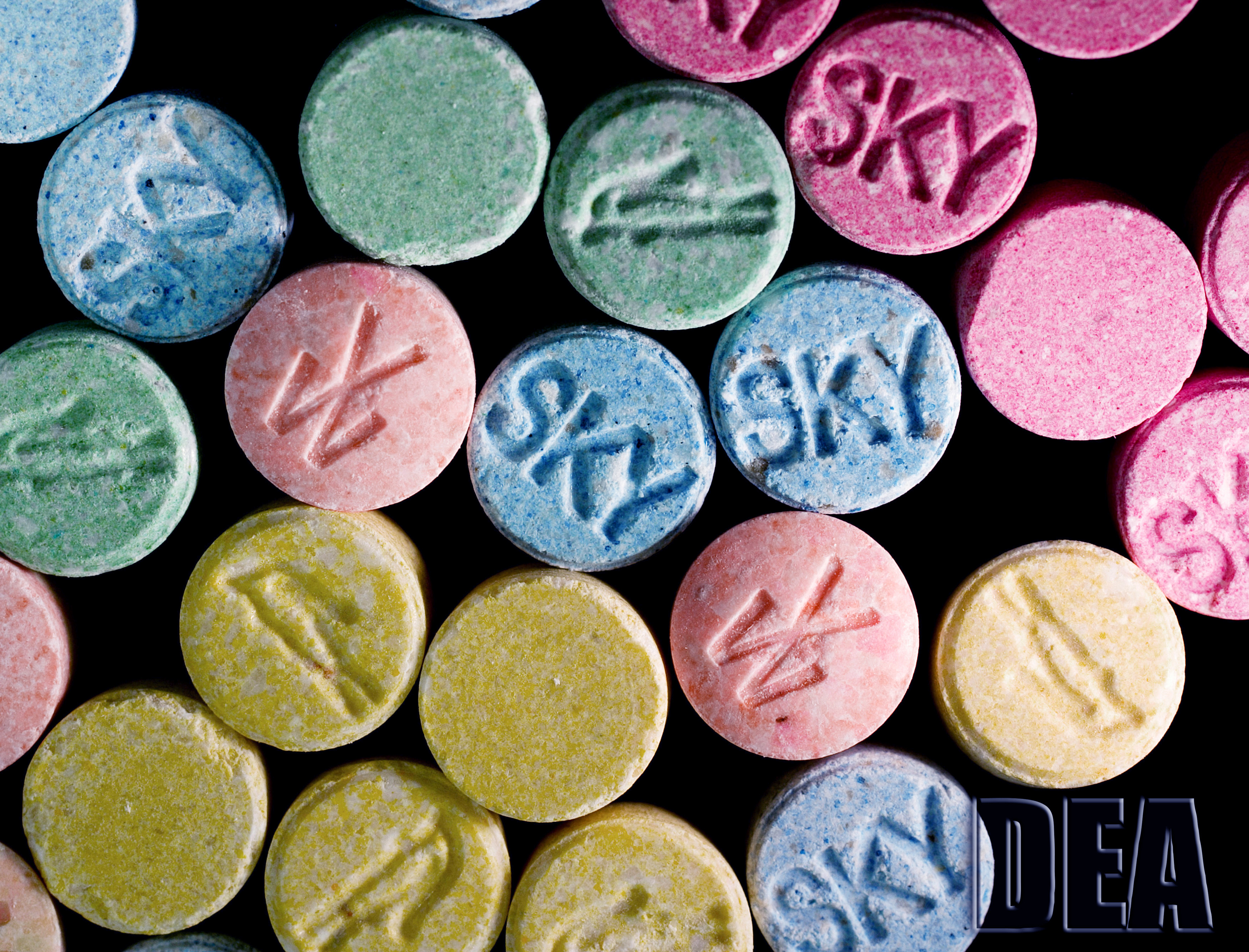 Ecstasy pills. (DEA/Reuters)