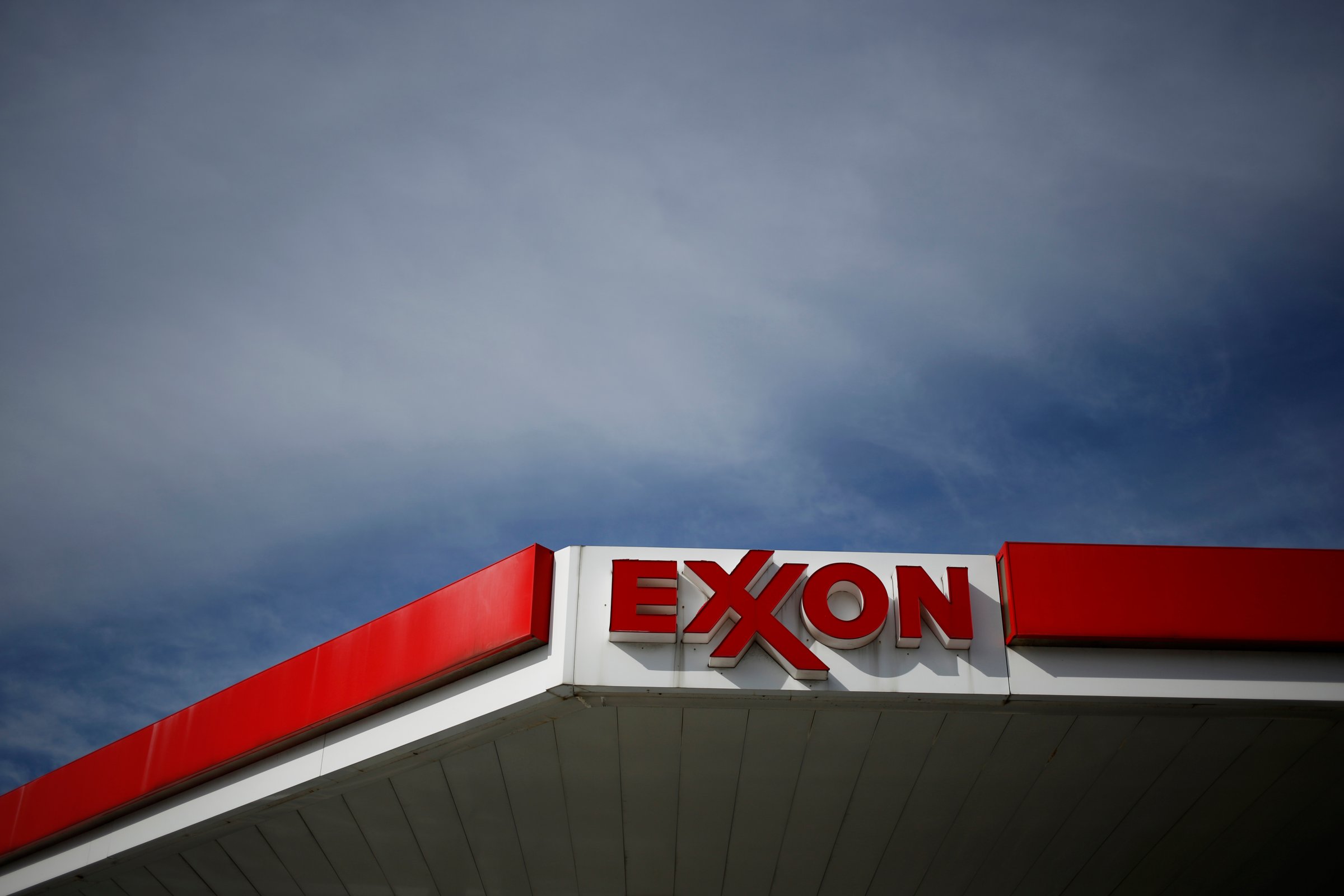An Exxon gas station in Cincinnati, on Jan. 27, 2014.