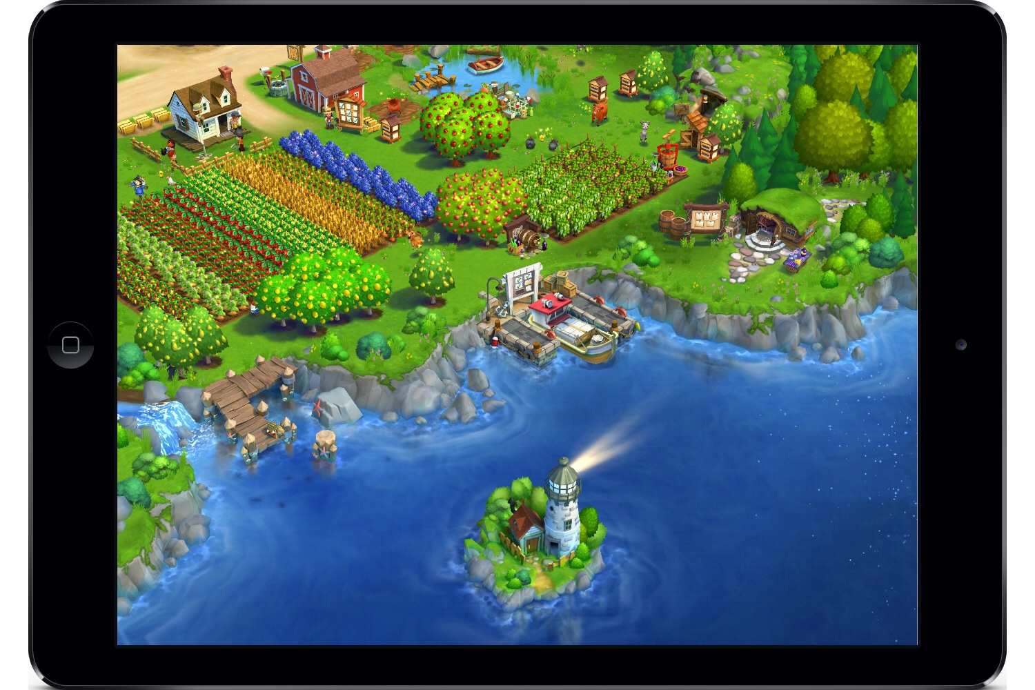 In FarmVille 2: Country Escape, your farm is on the coast--and on your phone or tablet (Zynga)