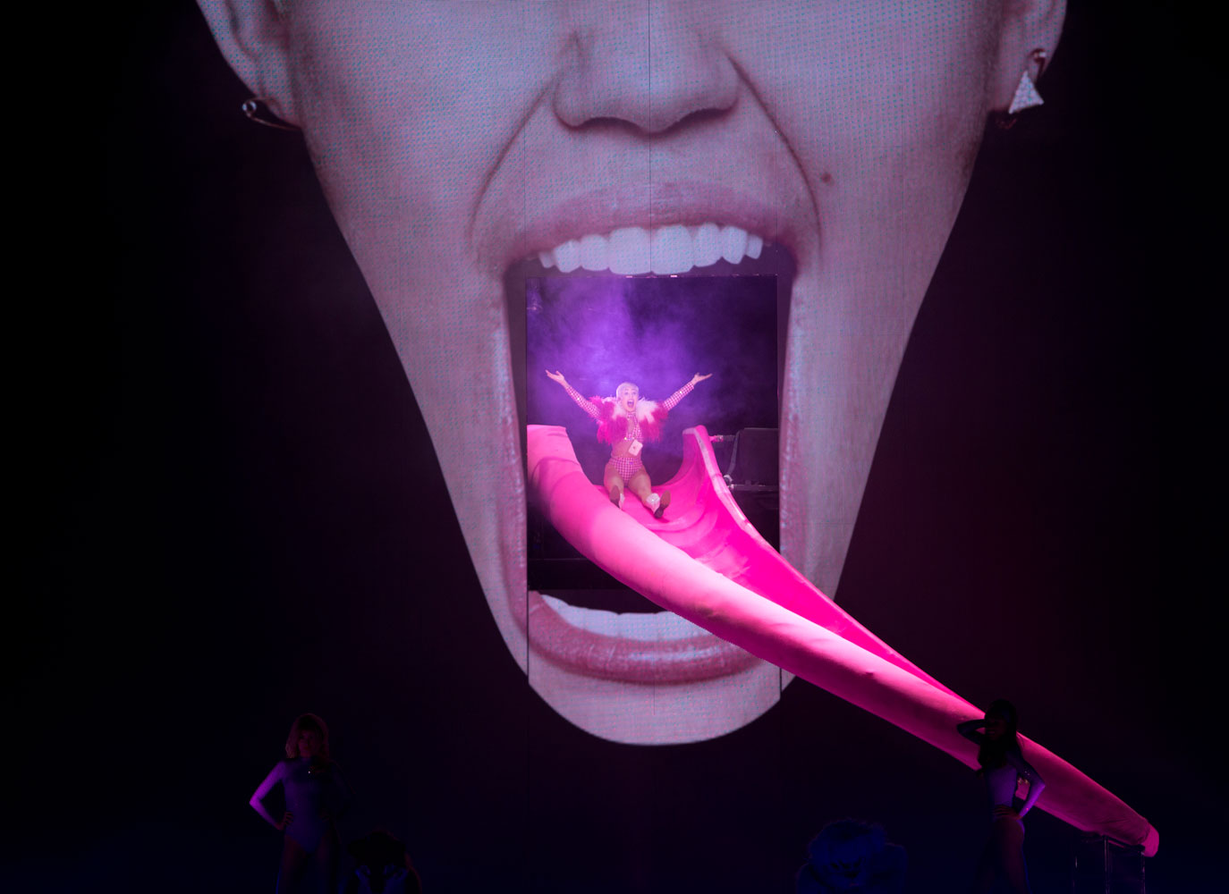 Miley Cyrus, "The Bangerz Tour"  at the Verizon Center in Washington DC.