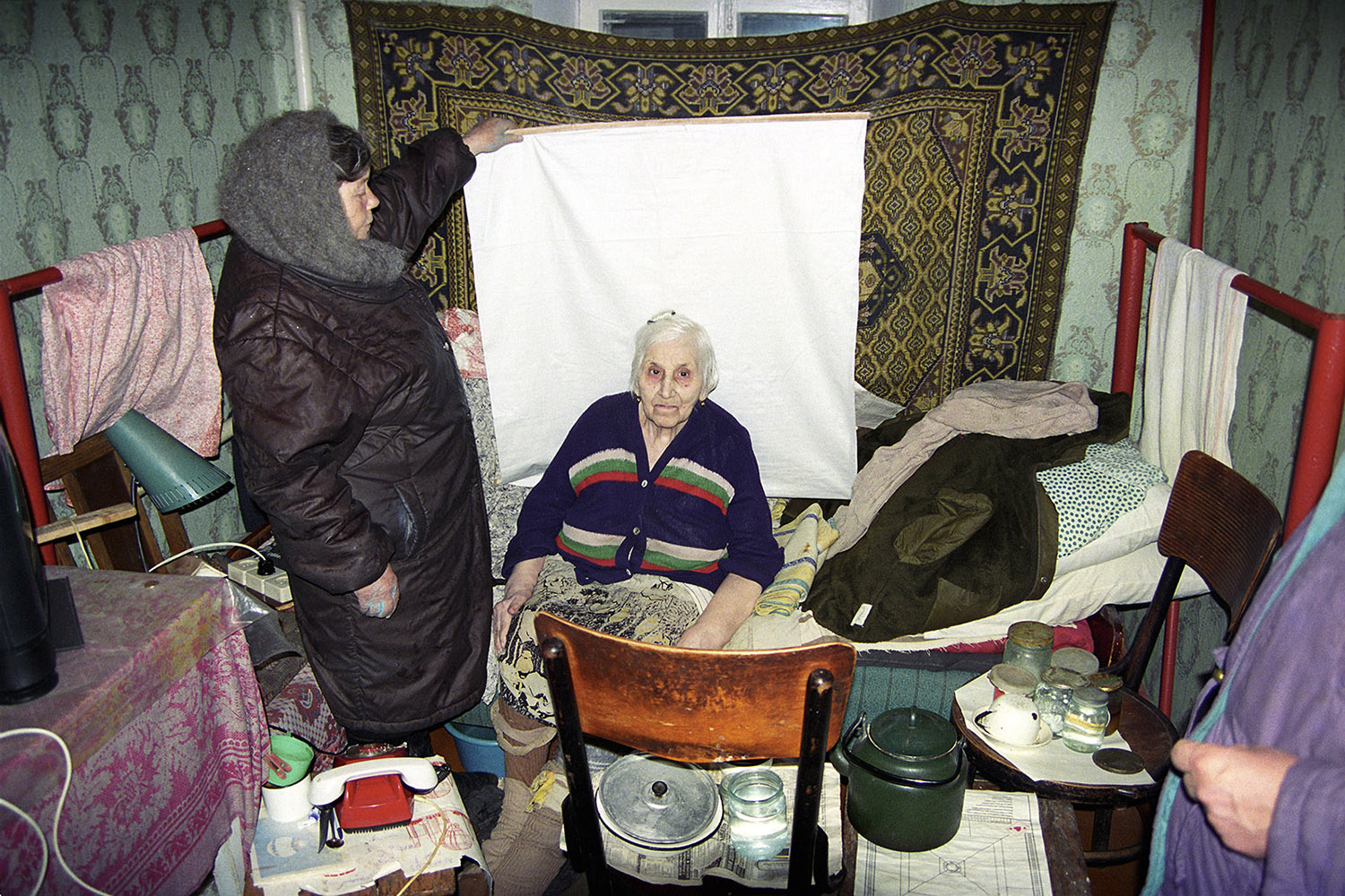 The following series of photographs was taken between 1994 and 1995 in Lugansk City, Ukraine.