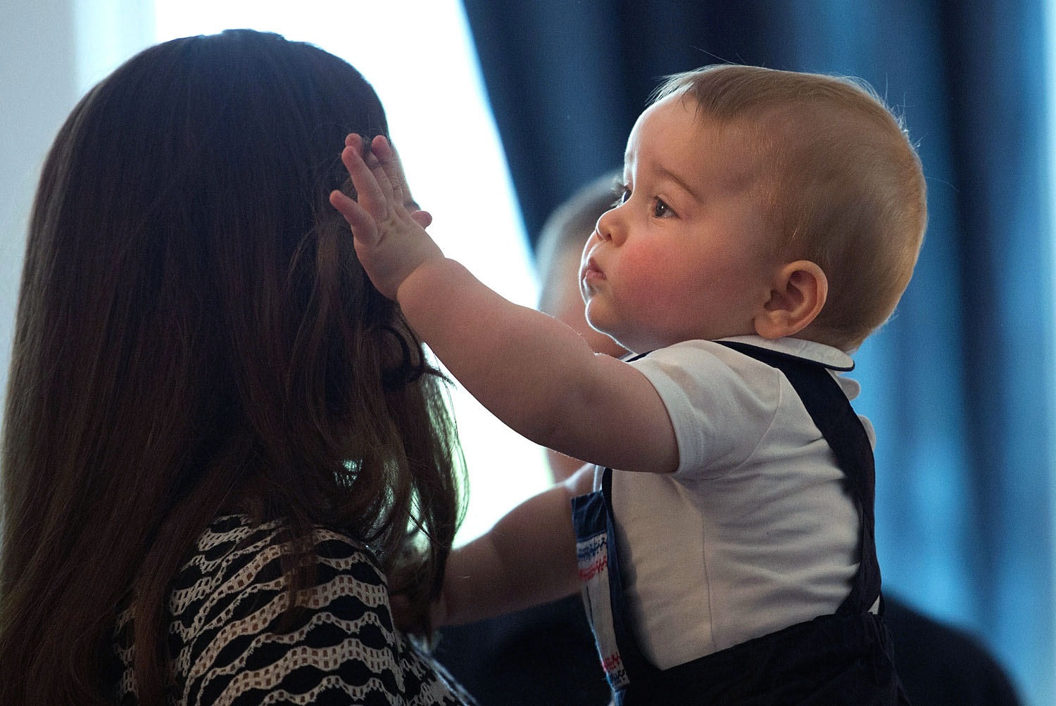 The Prince raised a hand first official visit in New Zealand (Marty Melville—AFP/Getty Images)