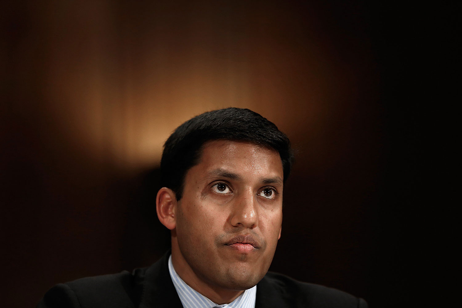 Rajiv Shah, administrator of the U.S. Agency for International Development testifies before a subcommittee of the Senate Appropriations Committee April 8, 2014 in Washington, DC.