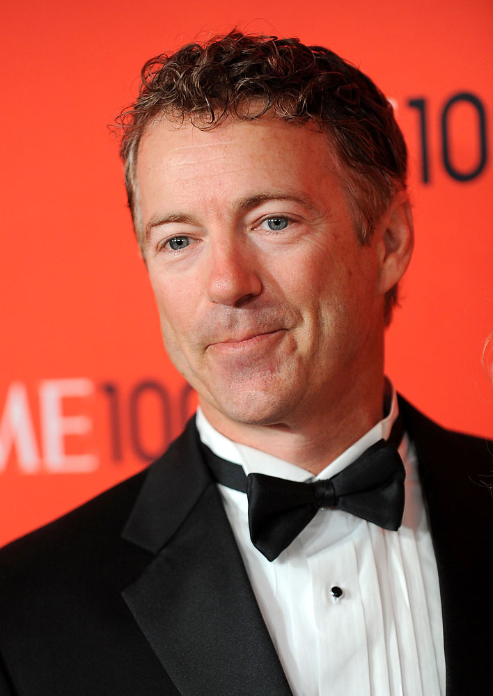 Senator Rand Paul at the 2013 Time 100 in New York.