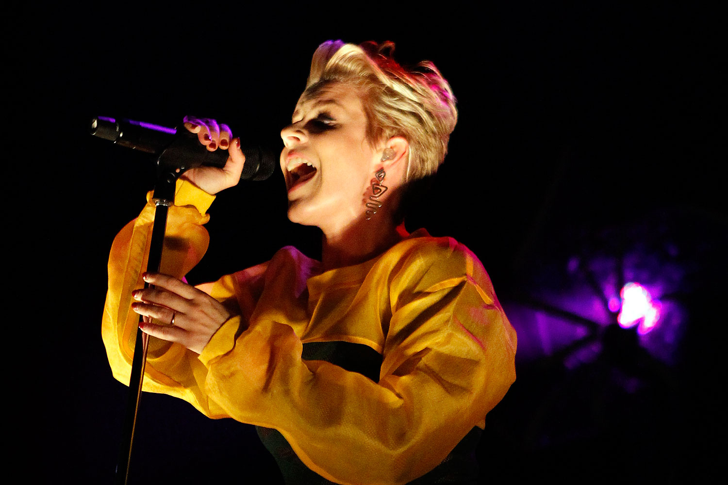 Robyn performs at Brixton Academy on November 1, 2012 in London, England.