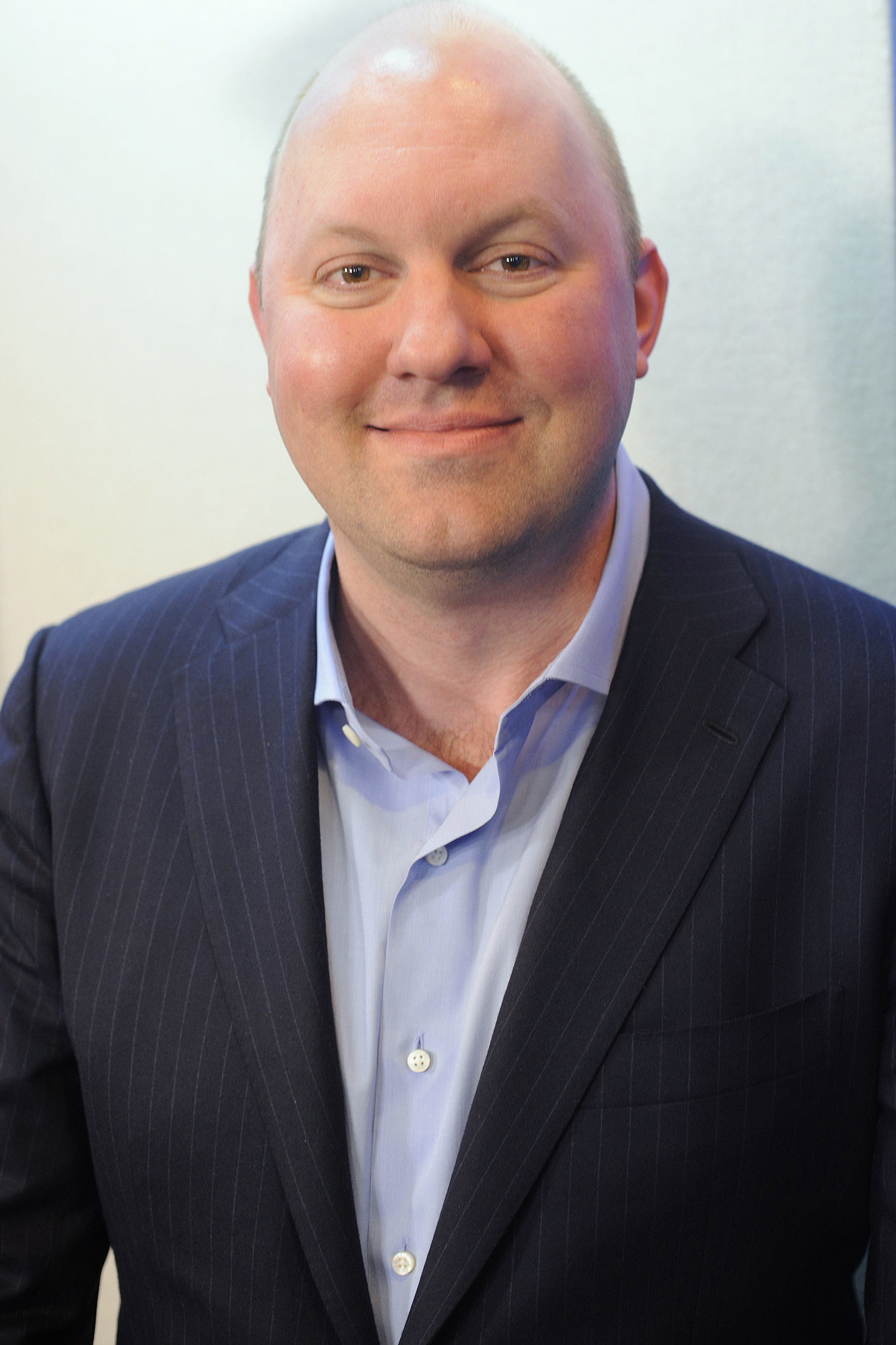 Marc Andreessen, co-founder of Netscape and venture capitalist, sits for a portrait during an interview in New York