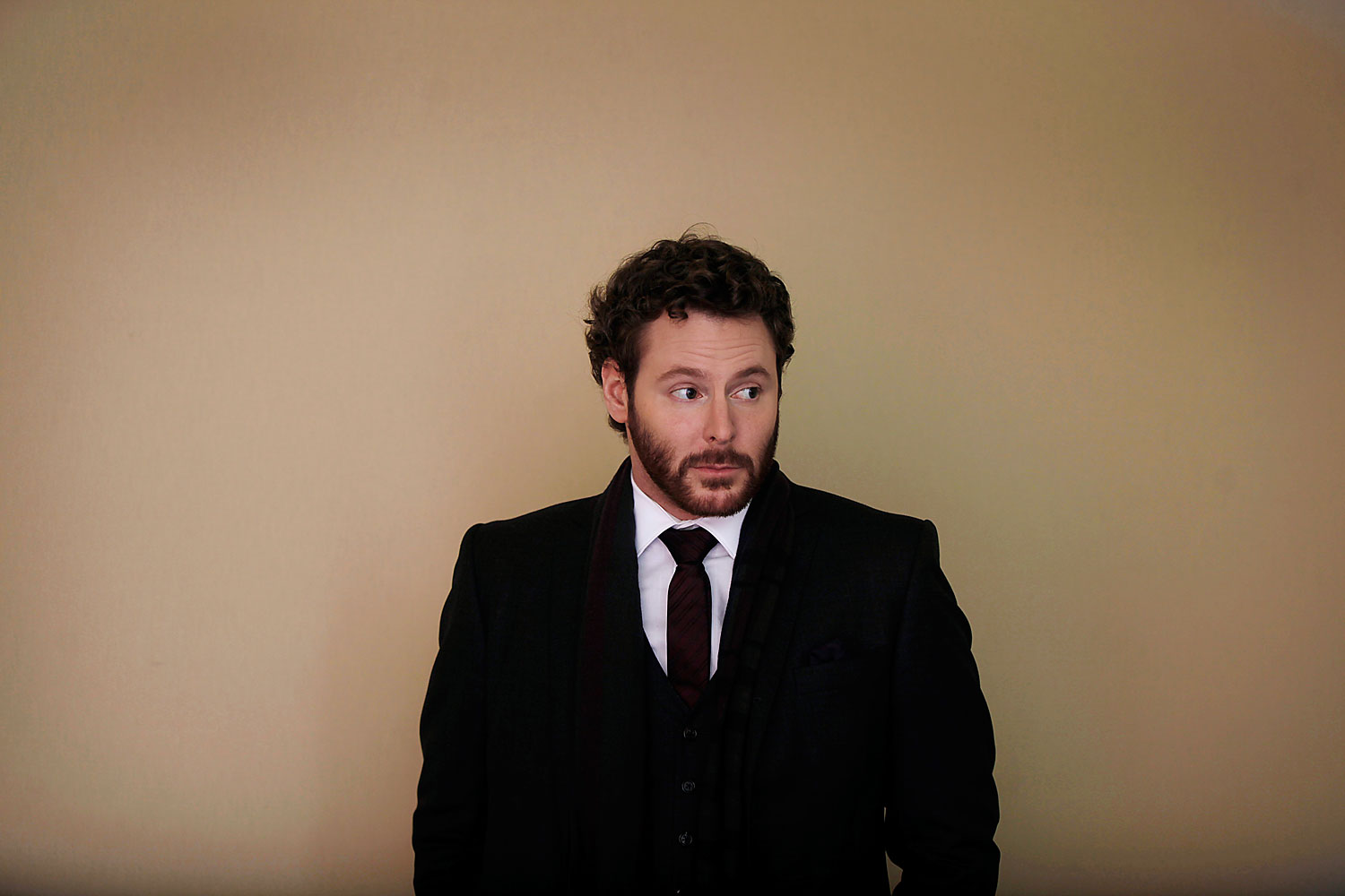 Sean Parker, co-founder of Napster Inc. and managing partner of the Founders Fund, stands for a photograph following a television interview on day three of the World Economic Forum in Davos, Switzerland in 2012