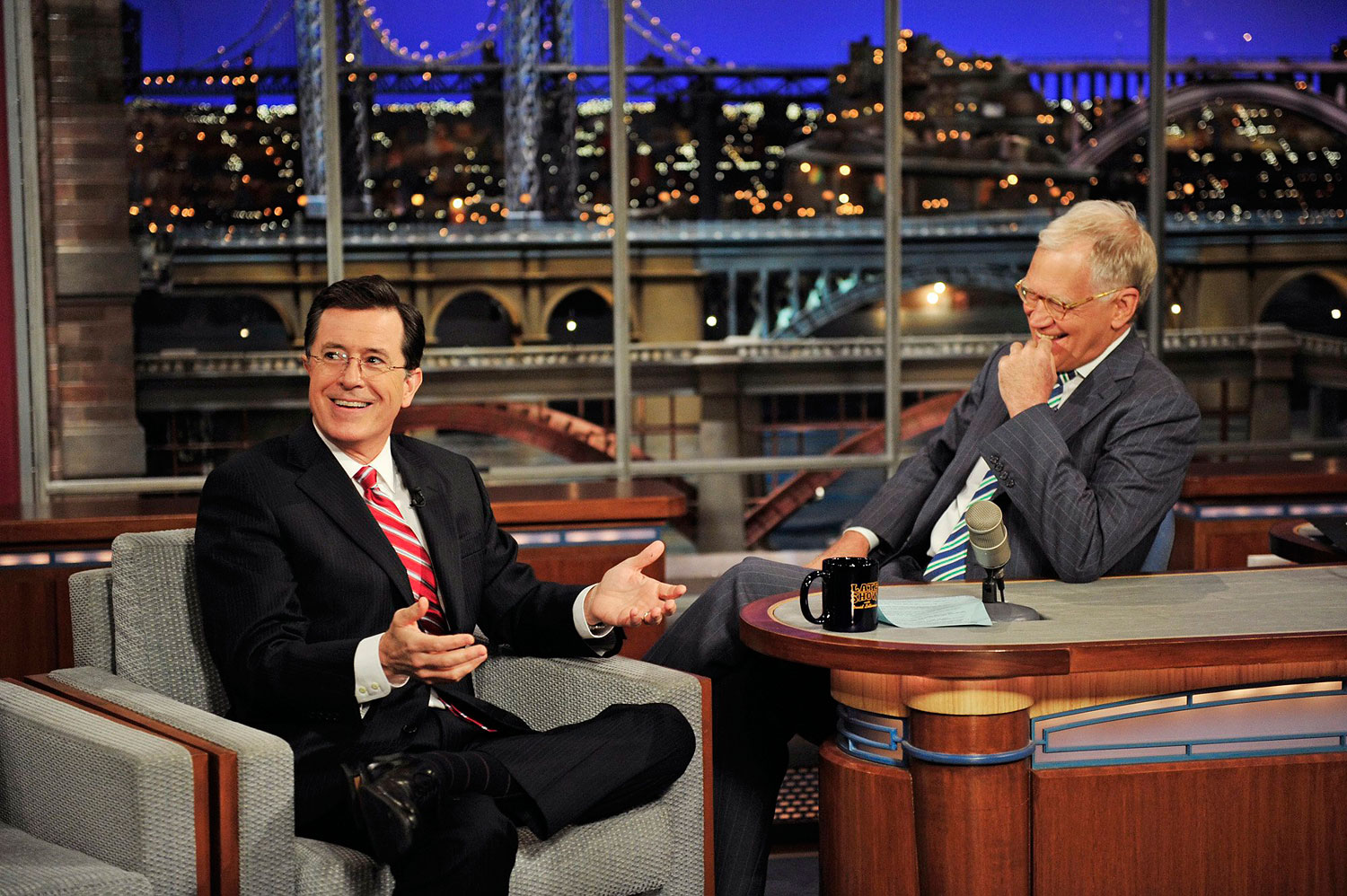 FILE: Stephen Colbert To Replace David Letterman On "Late Show" Late Show with David Letterman