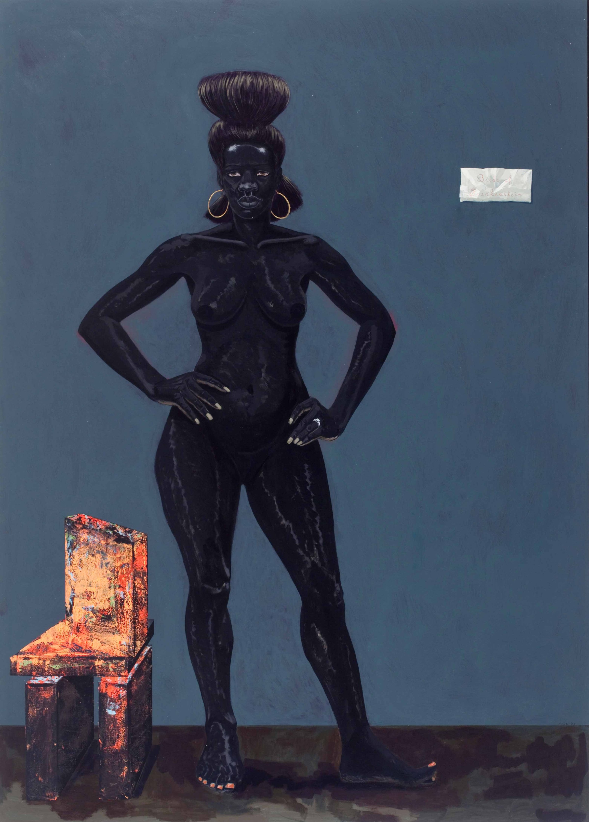 Bride of Frankenstein, 2009 Kerry James Marshall Artist Painters African American Inspired Art Studio Museum Harlem NYC