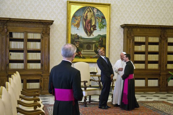 Obama - Pope Francis