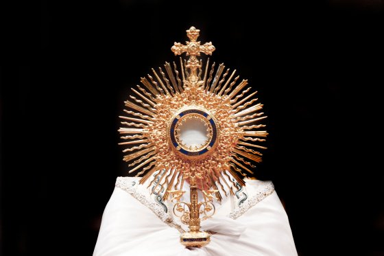 Italy - Religion - Pope Francis leads Worldwide Eucharistic Adoration