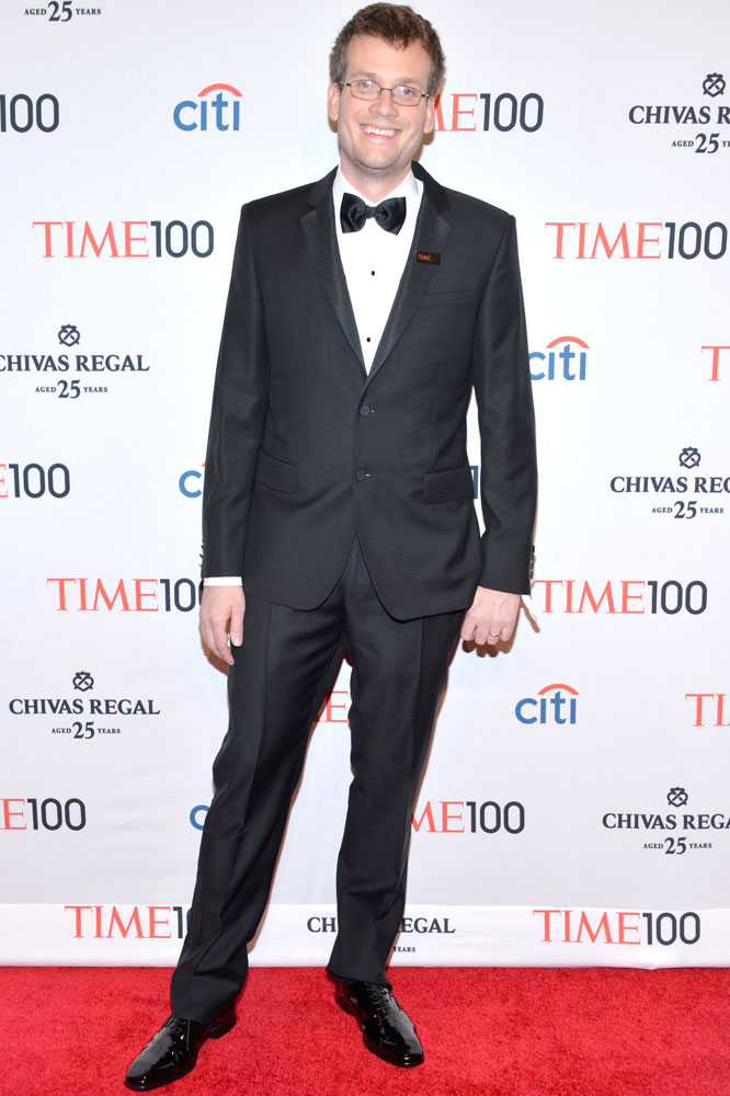 Honoree John Green attends the TIME 100 Gala, TIME's 100 most influential people in the world, at Jazz at Lincoln Center on April 29, 2014 in New York City. (Photo by Ben Gabbe/Getty Images for TIME)