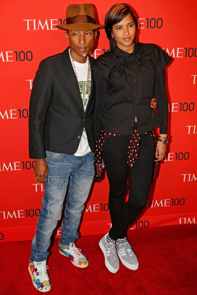 Honoree Pharrell Williams at the Time 100 Gala at Jazz at Lincoln Center in New York on April, 29, 2014.