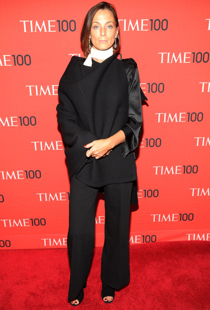 Honoree Phoebe Philo attends the TIME 100 Gala, TIME's 100 most influential people in the world at Jazz at Lincoln Center on April 29, 2014 in New York City.