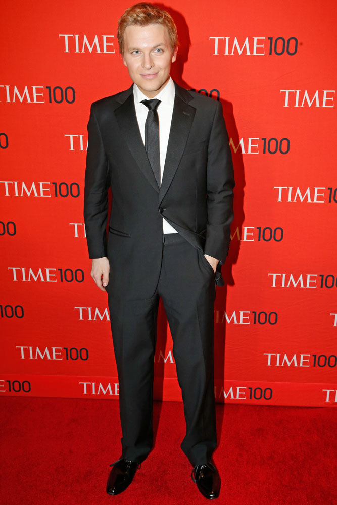 Ronan Farrow at the Time 100 Gala at Jazz at Lincoln Center in New York on April, 29, 2014.