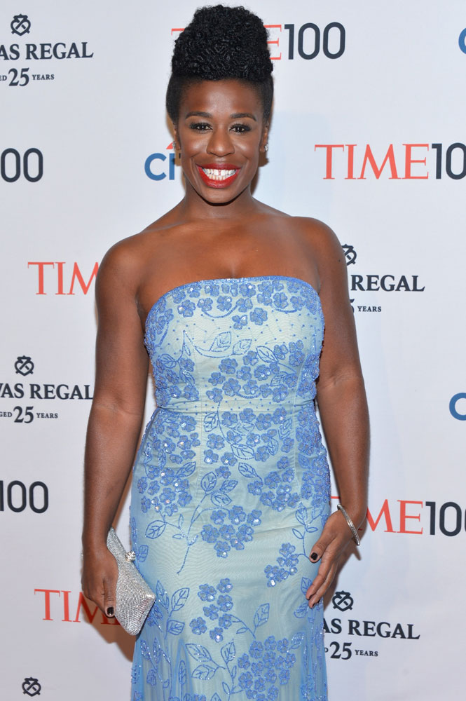 Uzo Aduba attends the TIME 100 Gala, TIME's 100 most influential people in the world, at Jazz at Lincoln Center on April 29, 2014 in New York City.