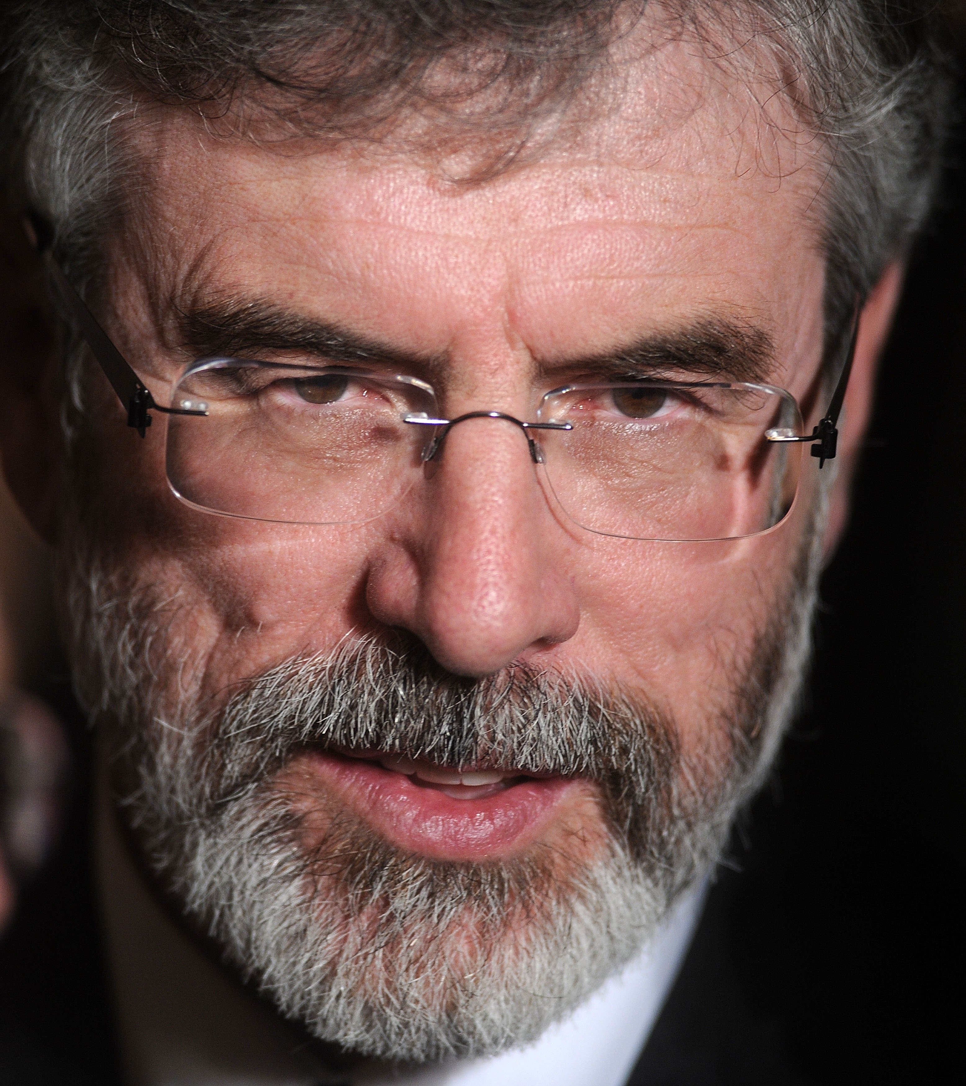 Former Sinn Féin leader Gerry Adams attends a St. Patrick's Day reception in the East Room of the White House on March 17, 2011 in Washington, DC. (Olivier Douliery&mdash;Getty Images)
