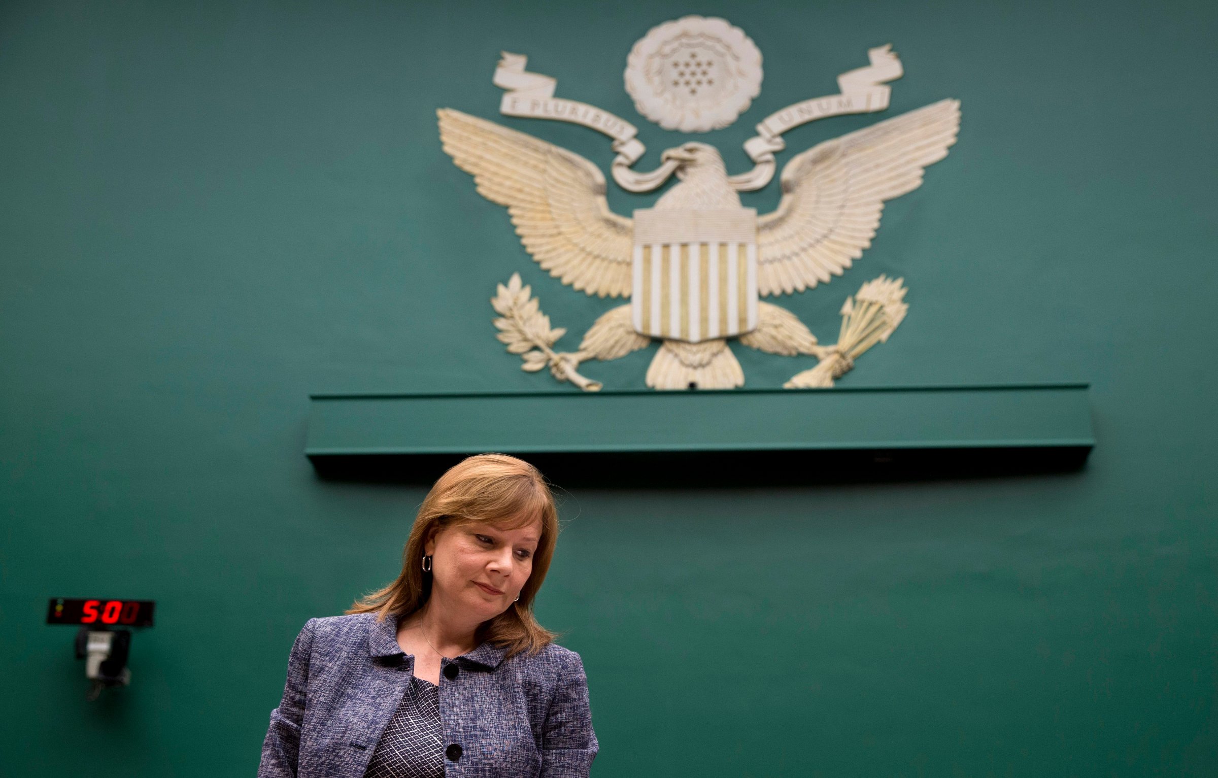 GM CEO Mary Barra testifies on Capitol Hill