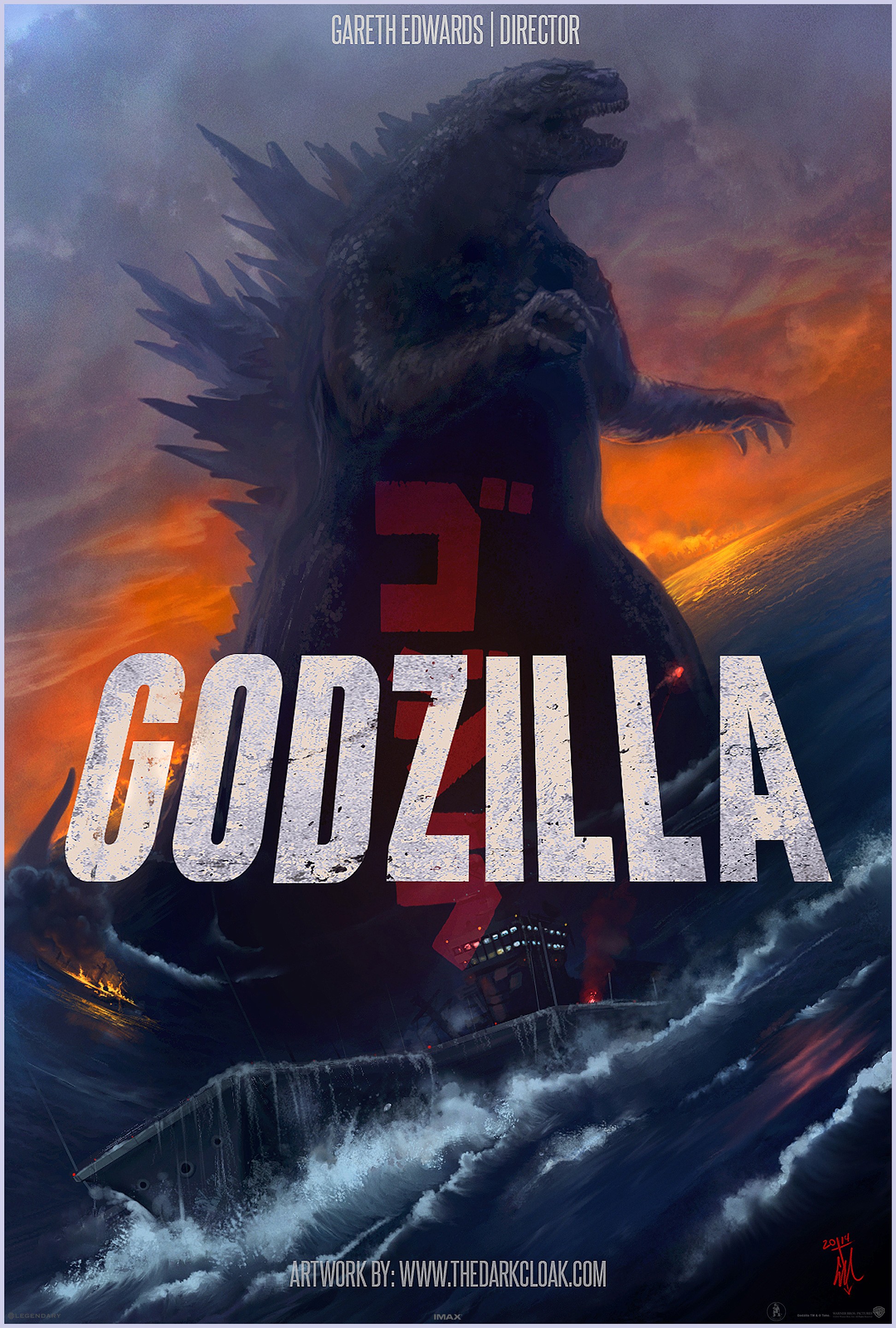 Fan-made Godzilla Movie Posters | Time