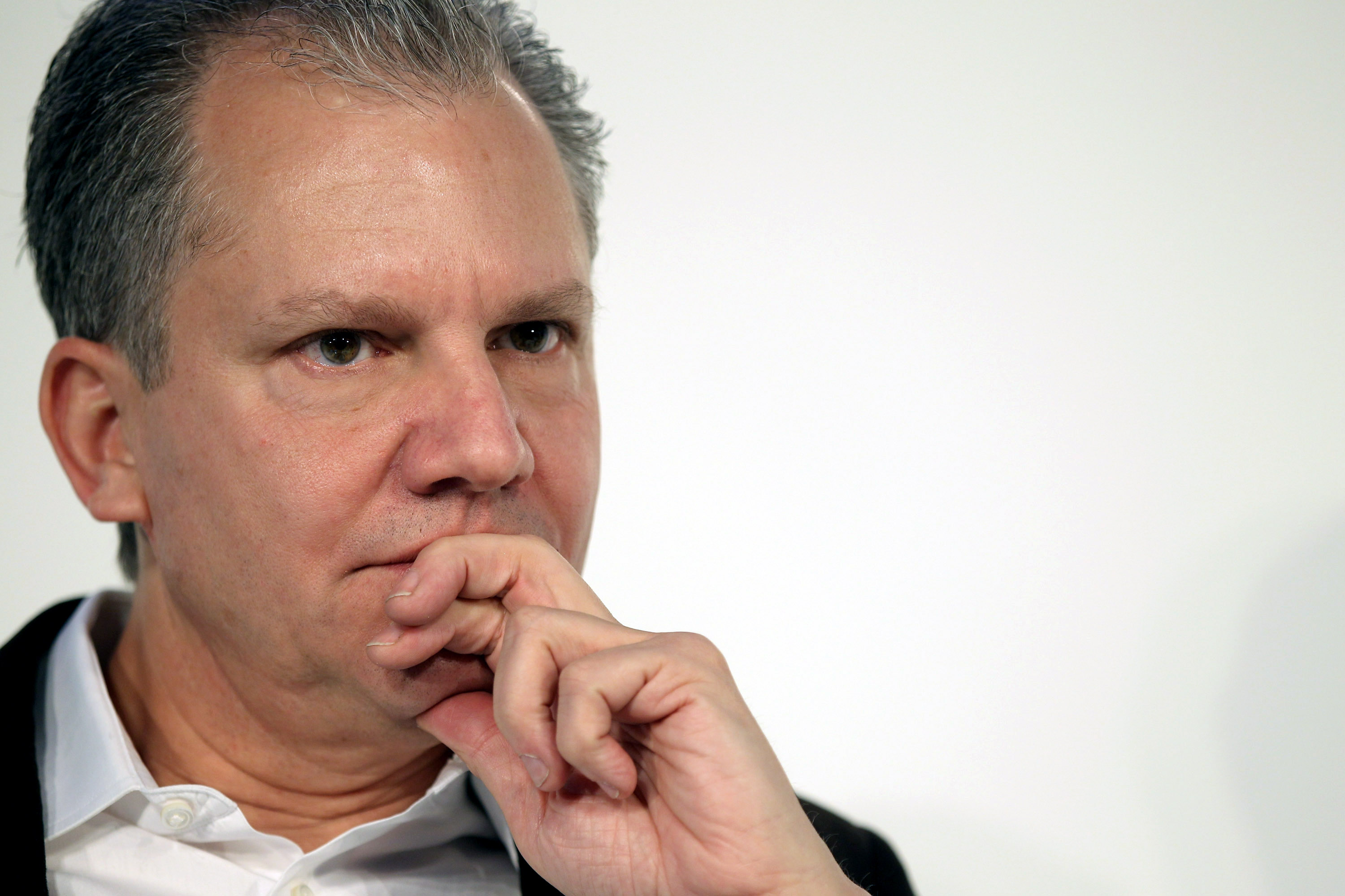 Arthur Sulzberger, chairman and publisher of The New York Times, looks on during the Digital Life Design (DLD) conference (Miguel Villagran—Getty Images)