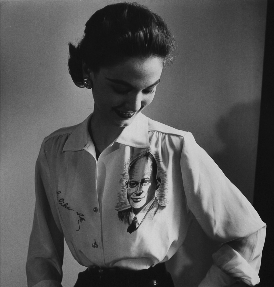 Political fashion, 1952.