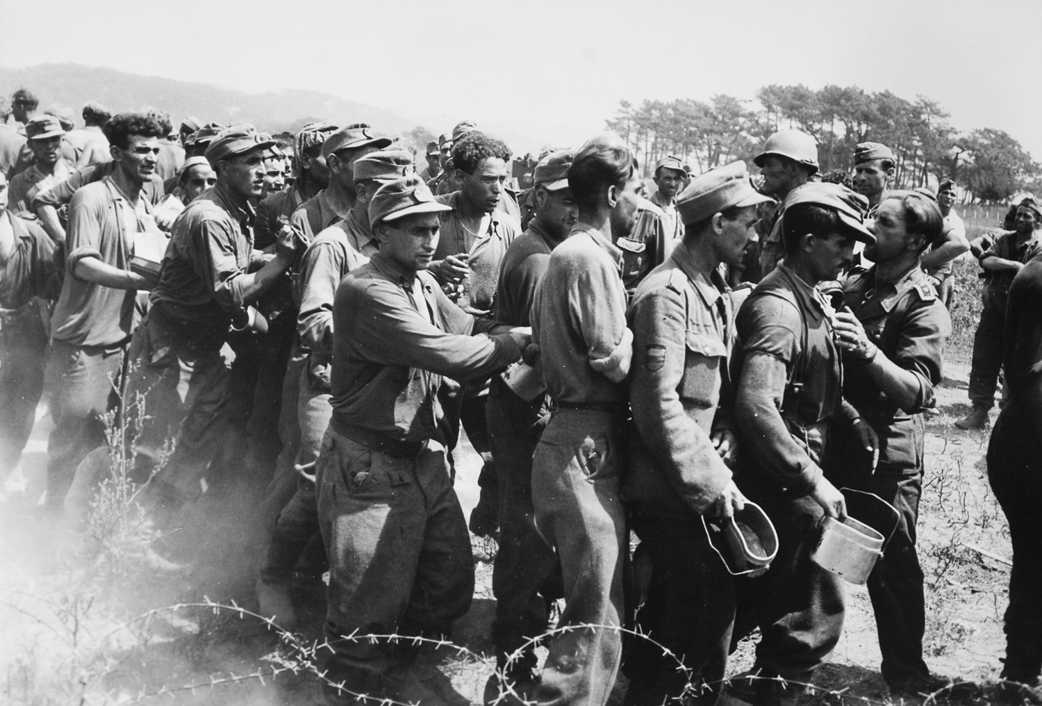 POWs, Allied invasion and liberation of southern France, 1944. (Exact date unknown)