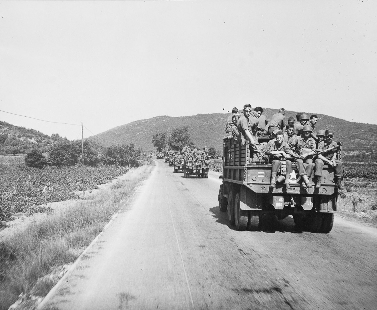 Allied invasion and liberation of southern France, 1944. (Exact date unknown)