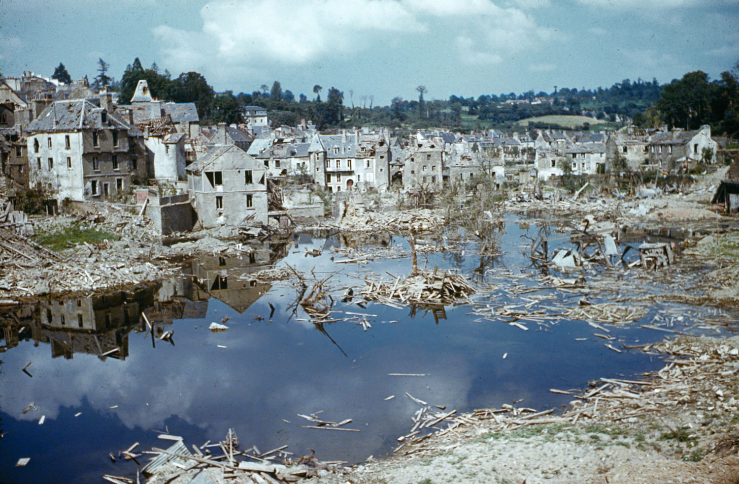 Saint-Lô, Normandy, summer 1944.