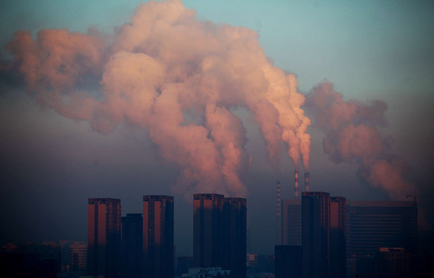 Coal plants like this one in China produce 40% of the world's electricity (STR/AFP/Getty Images)