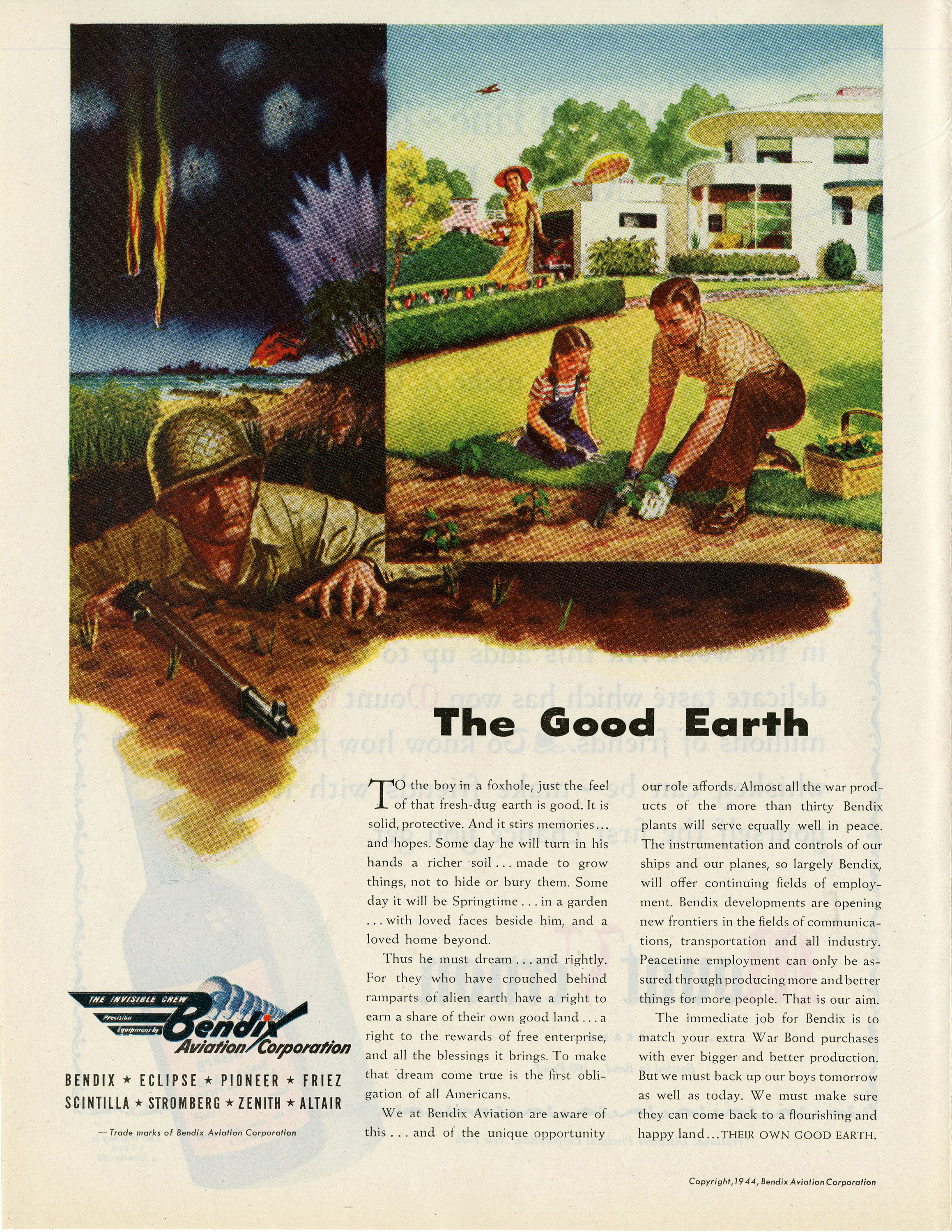 War Time Ads, TIME June 1944