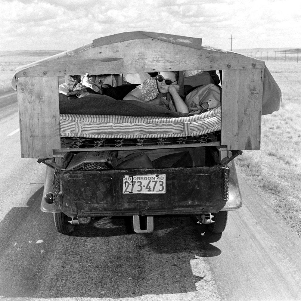 Scene along Route 30, USA, 1948.
