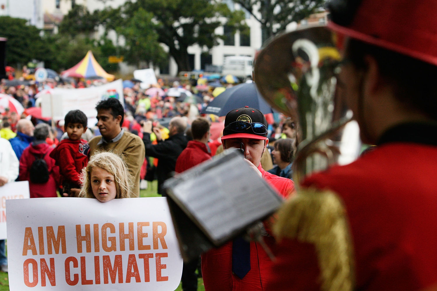 "Global warming" may be a more engaging term for activists than "climate change" (Photo by Lisa Maree Williams/Getty Images)