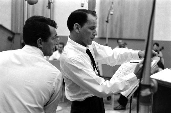 Dean Martin and Frank Sinatra, 1958.