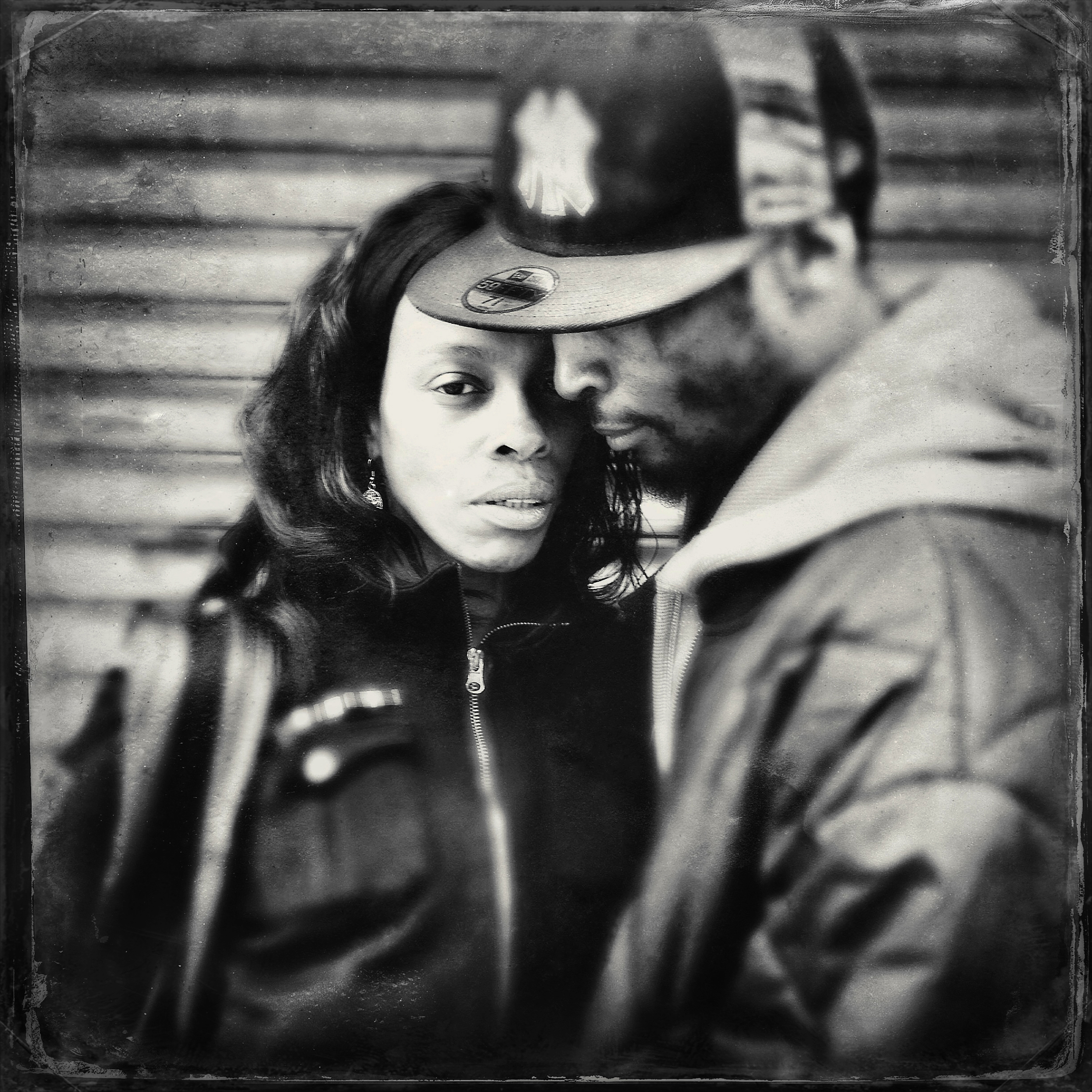 Mar. 31, 2013. Mike and Diane: Today Mike went to hustle the streets before meeting up with his woman. He found two speakers on the sidewalk and brought them to the bodega to sell them. The money he will use for a nice dinner for him and Diane.