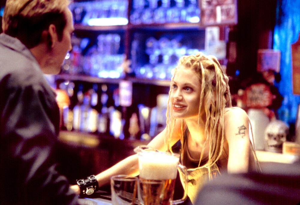 Jolie rocked dreadlocks as Sara  Sway  Wayland, a talented car thief, in the 2000 blockbuster Gone in 60 Seconds.