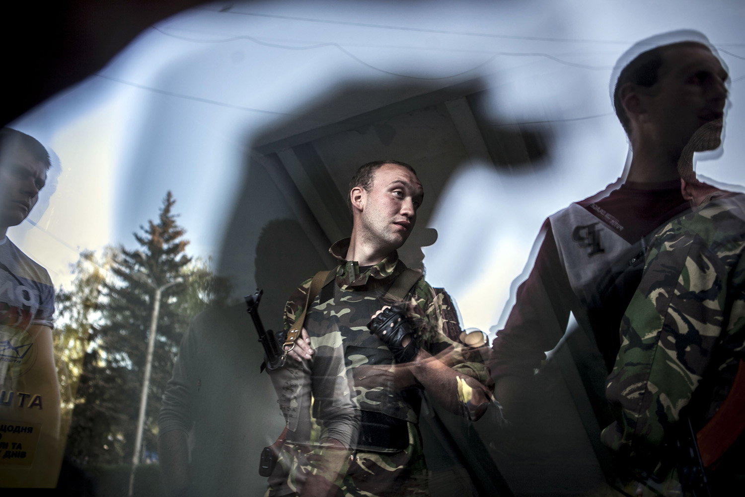 Ukraine - Shooting in Krasnoarmisk