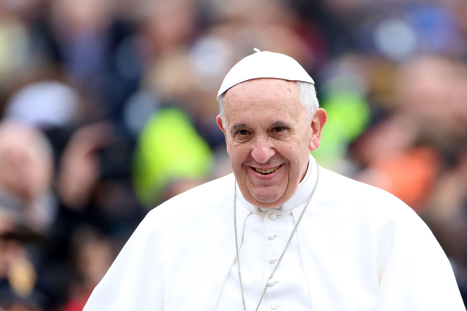 Pope Francis (Franco Origlia—Getty Images)