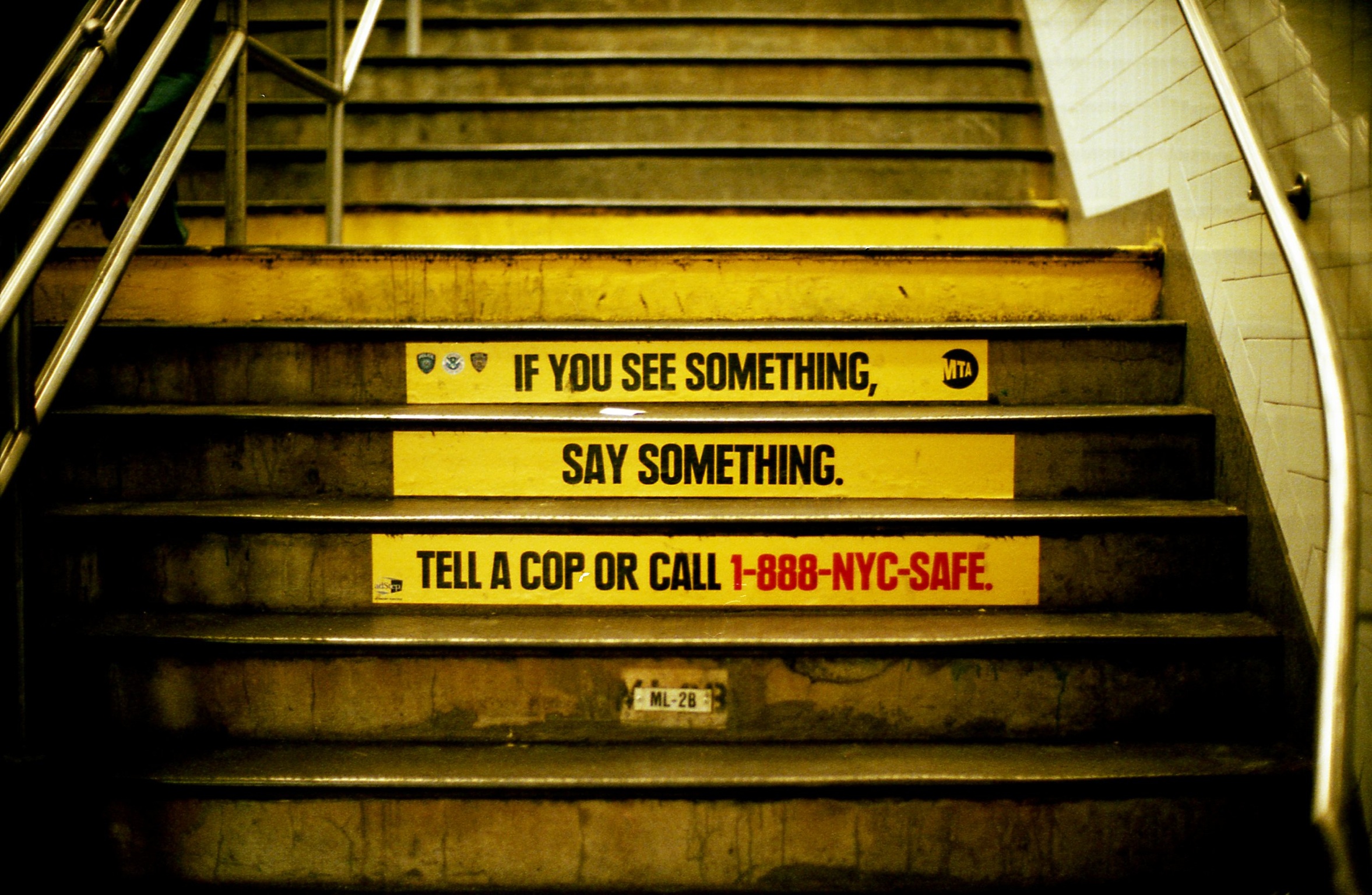 If you see something say something. (Fabio Cremasco&amp;mdash;flickr Editorial/Getty Images)