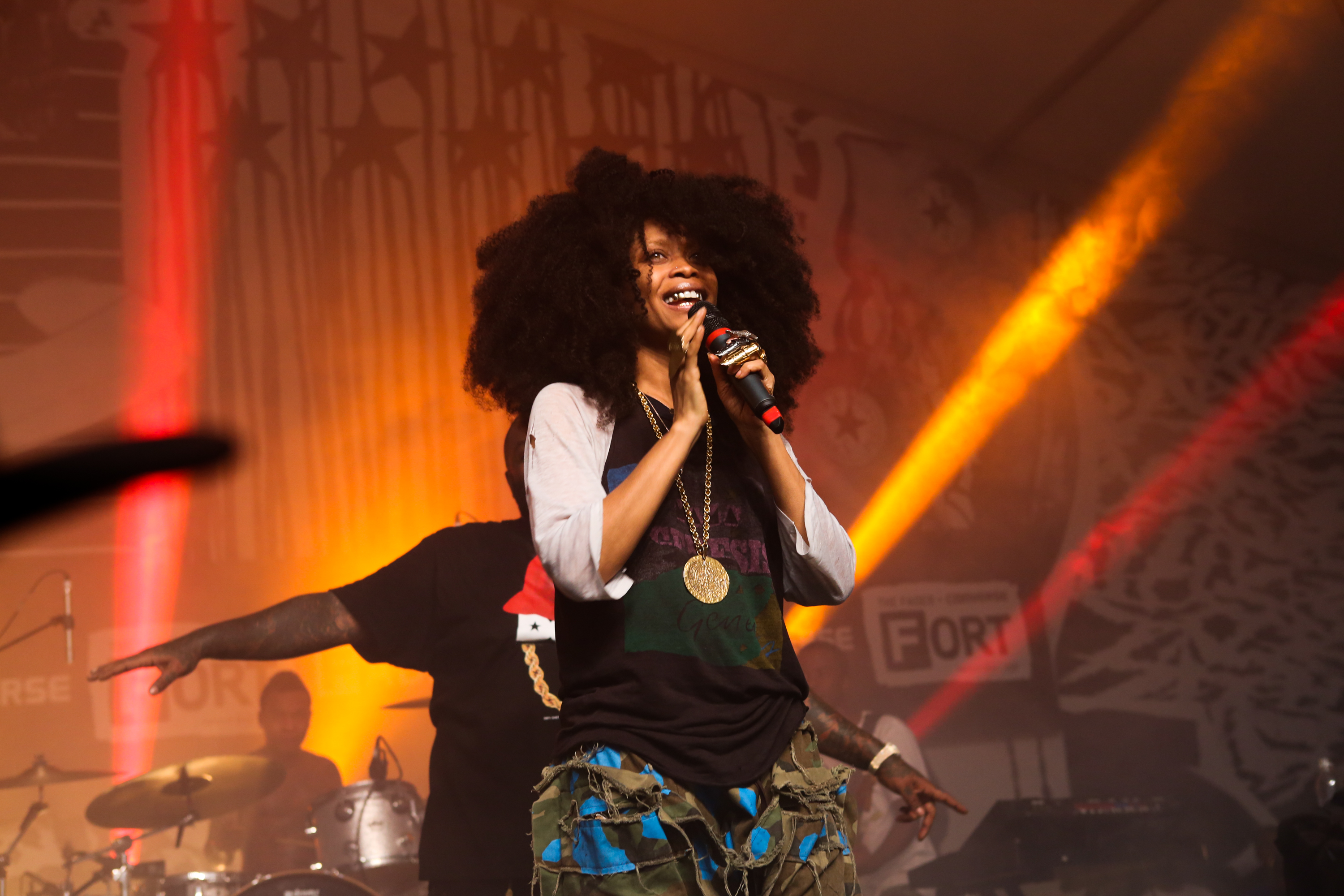 Erykah Badu performs onstage at The Fader Fort presented by Converse during SXSW on March 15, 2014 in Austin, Texas. (Roger Kisby&mdash;Getty Images)