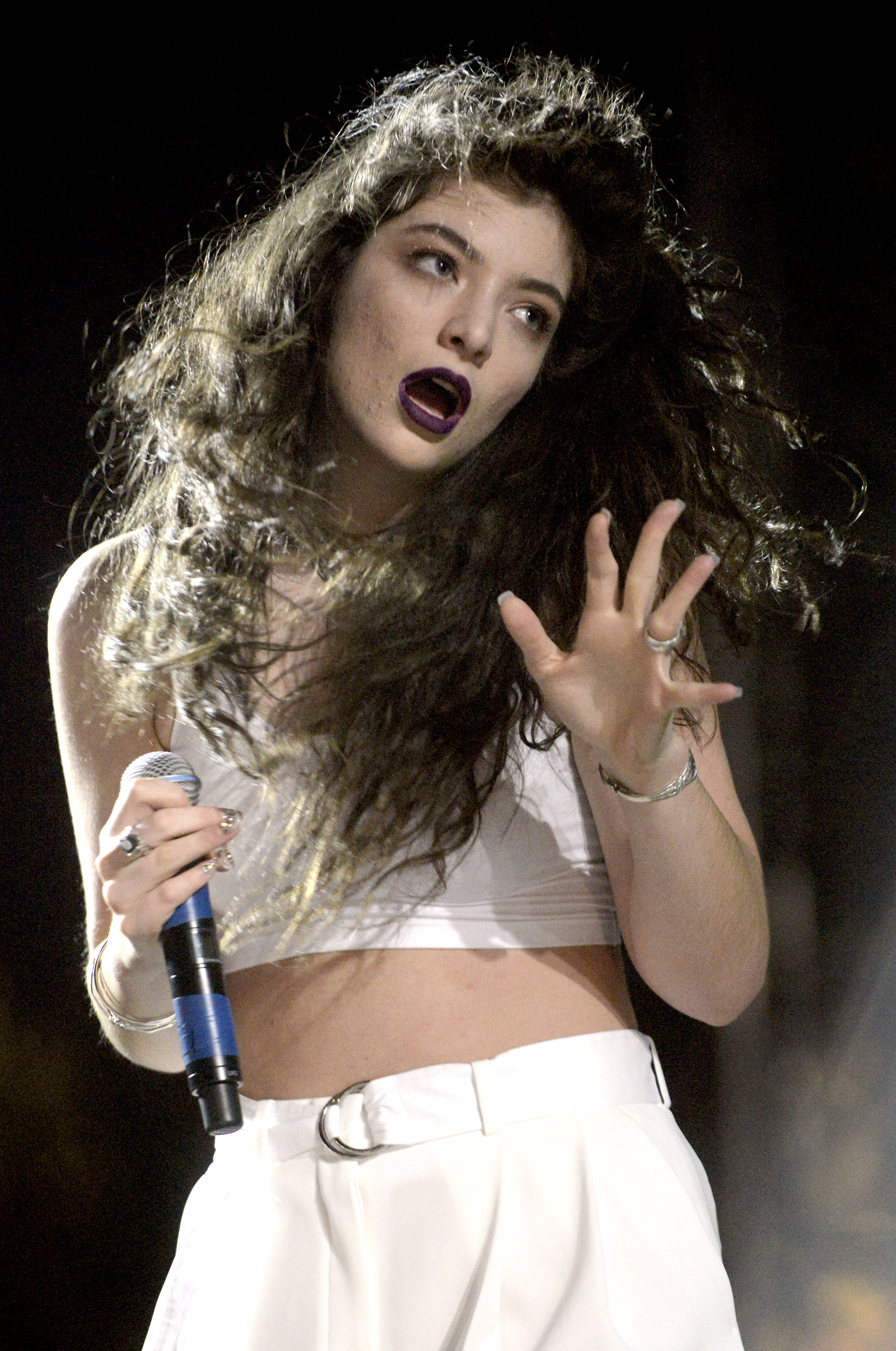 INDIO, CA - APRIL 12:  Lorde performs as part of the Coachella Valley Music and Arts Festival at The Empire Polo Club on April 12, 2014 in Indio, California.  (Photo by Tim Mosenfelder/WireImage) (Tim Mosenfelder—WireImage)
