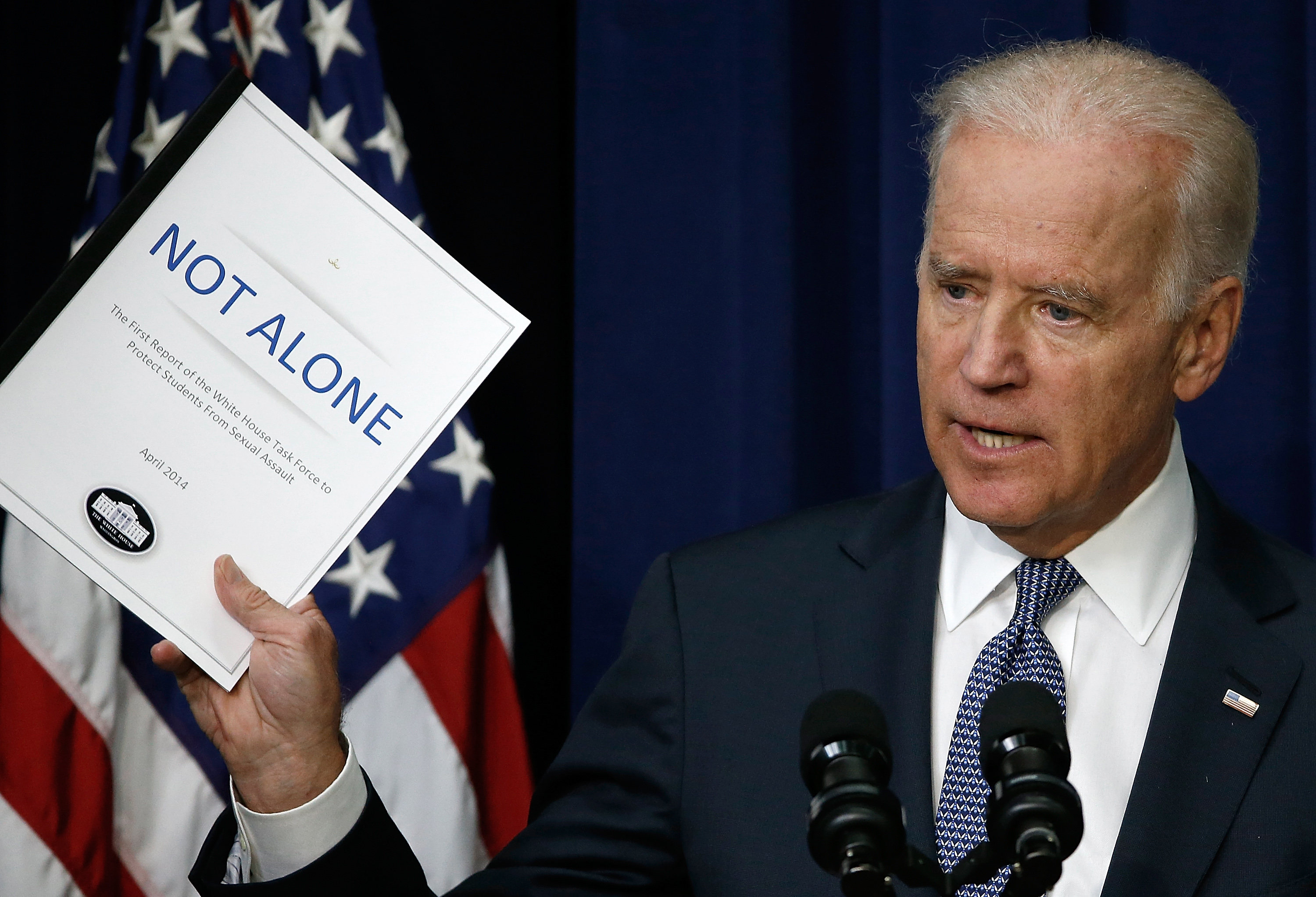 Vice President Biden Speaks On White House Task Force To Protect Students From Sexual Assault