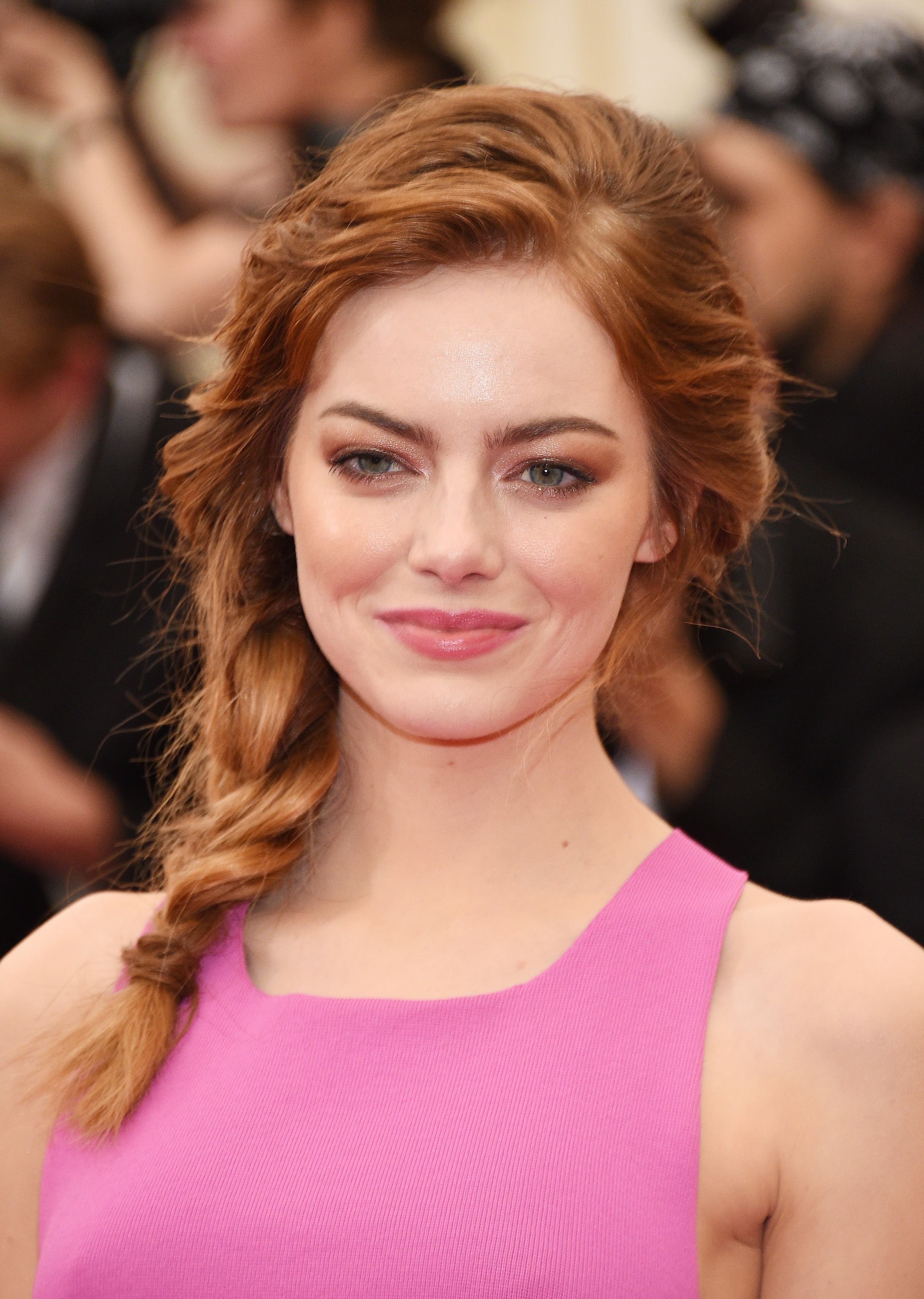 Emma Stone attends the "Charles James: Beyond Fashion" Costume Institute Gala at the Metropolitan Museum of Art on May 5, 2014 in New York City. (Larry Busacca--Getty Images)