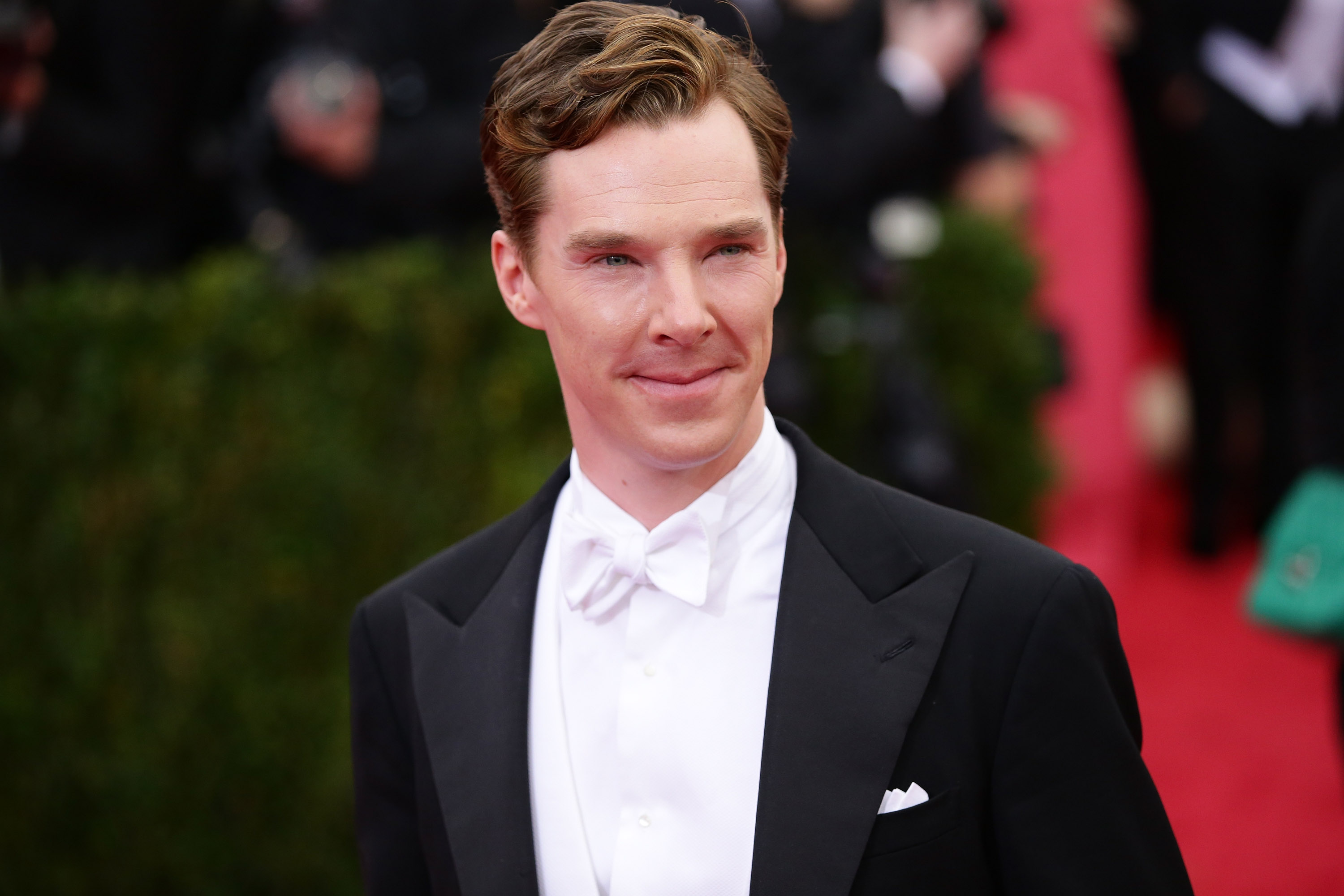 Benedict Cumberbatch attends the "Charles James: Beyond Fashion" Costume Institute Gala at the Metropolitan Museum of Art on May 5, 2014 in New York City. (Neilson Barnard—Getty Images)