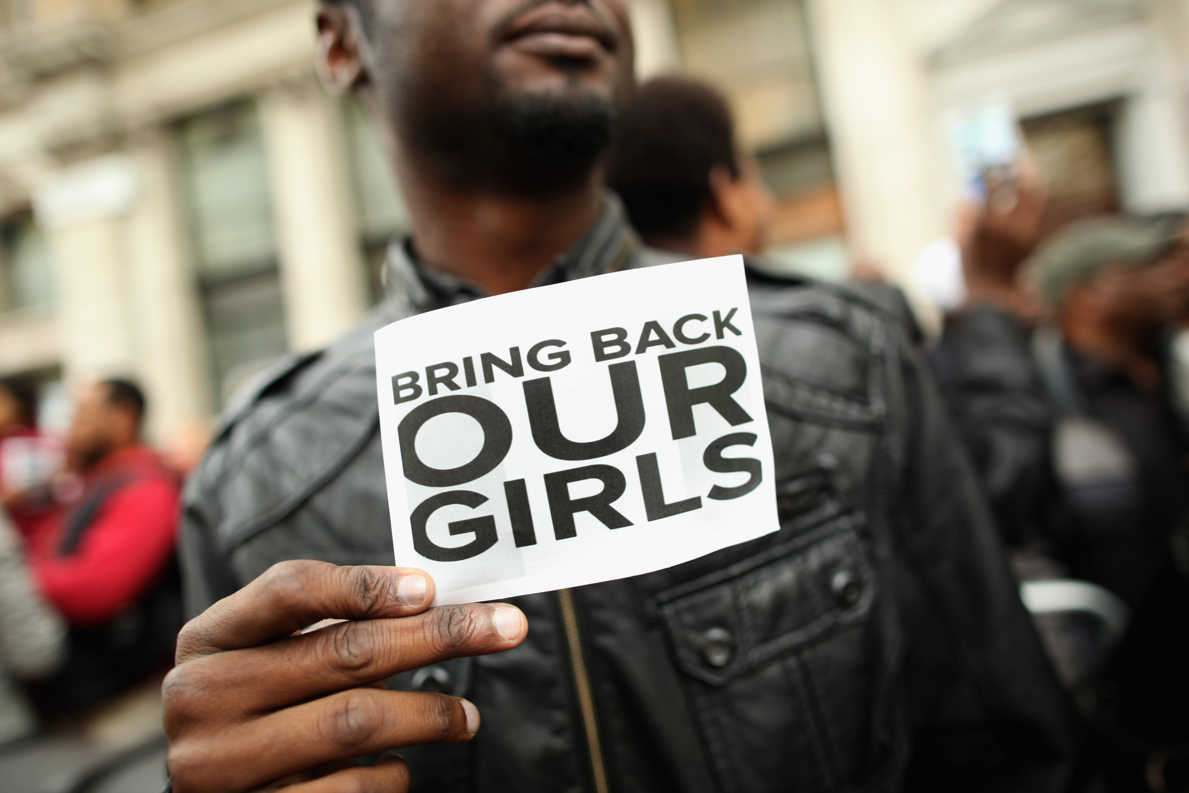 London Protest Against The  Kidnapping Of More Than 200 Nigerian Girls