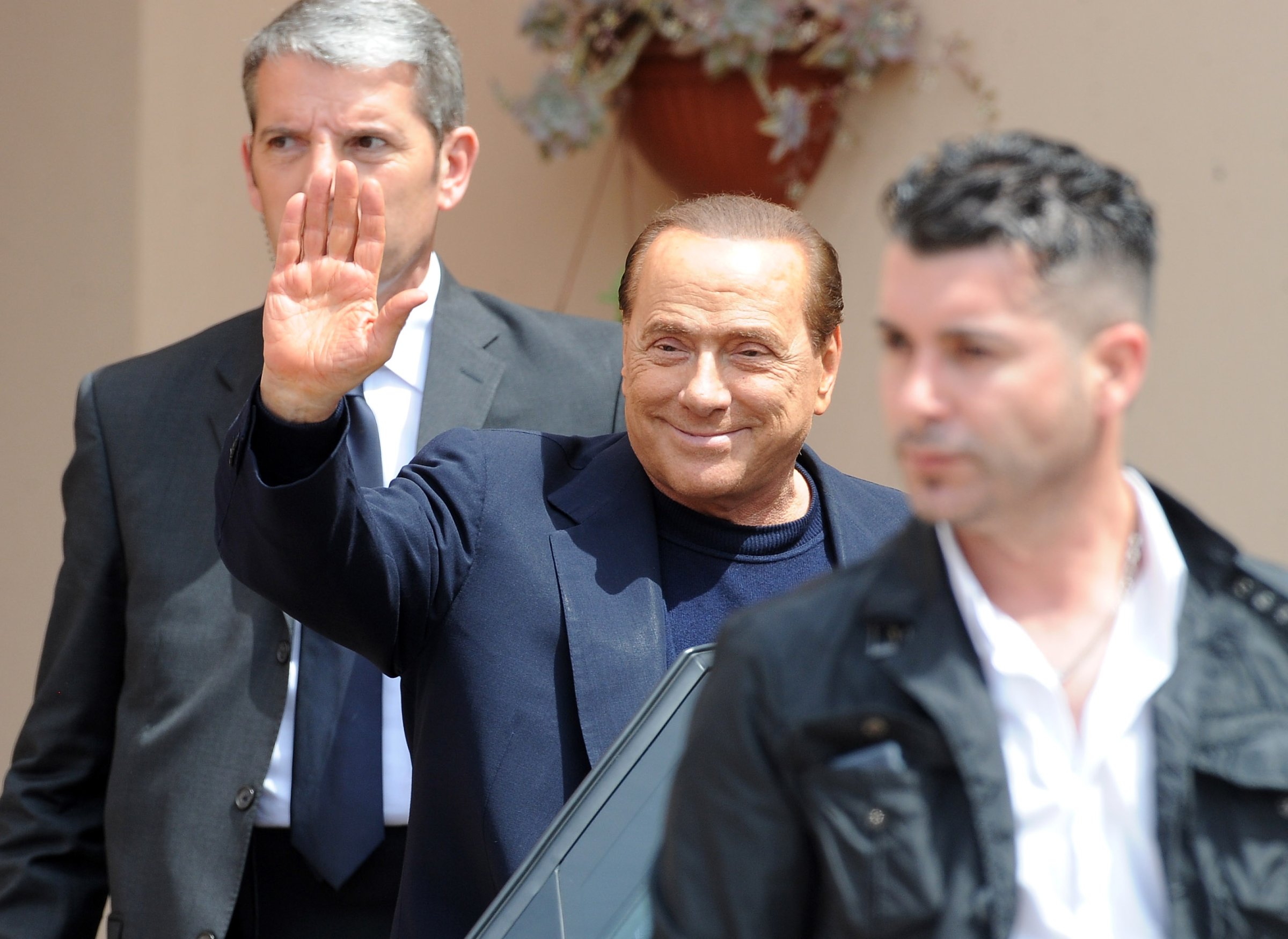 Silvio Berlusconi Starts Serving His Sentence At Fondazione Sacra Famiglia In Cesano Boscone