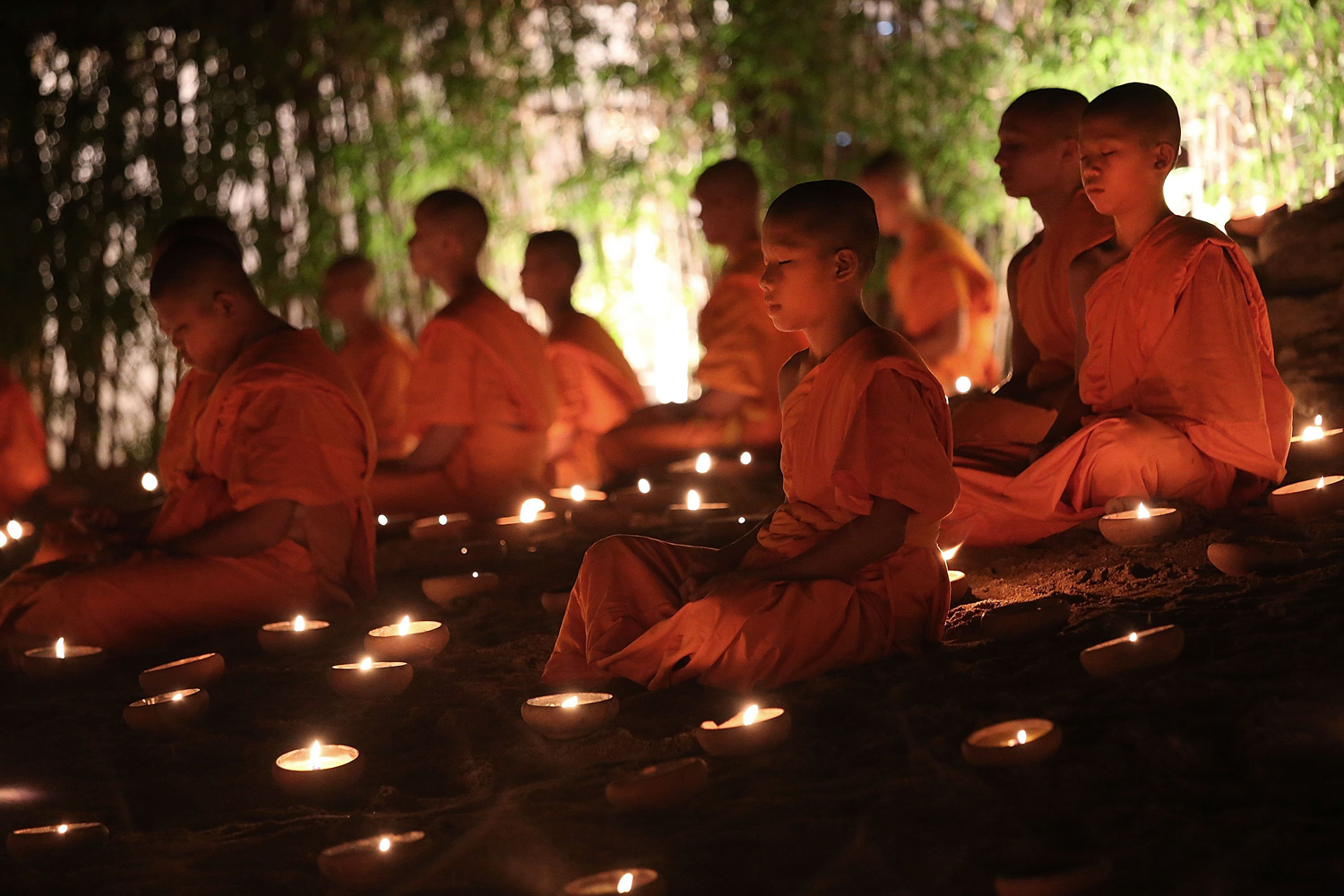Thai Buddhists Celebrate Visak Day